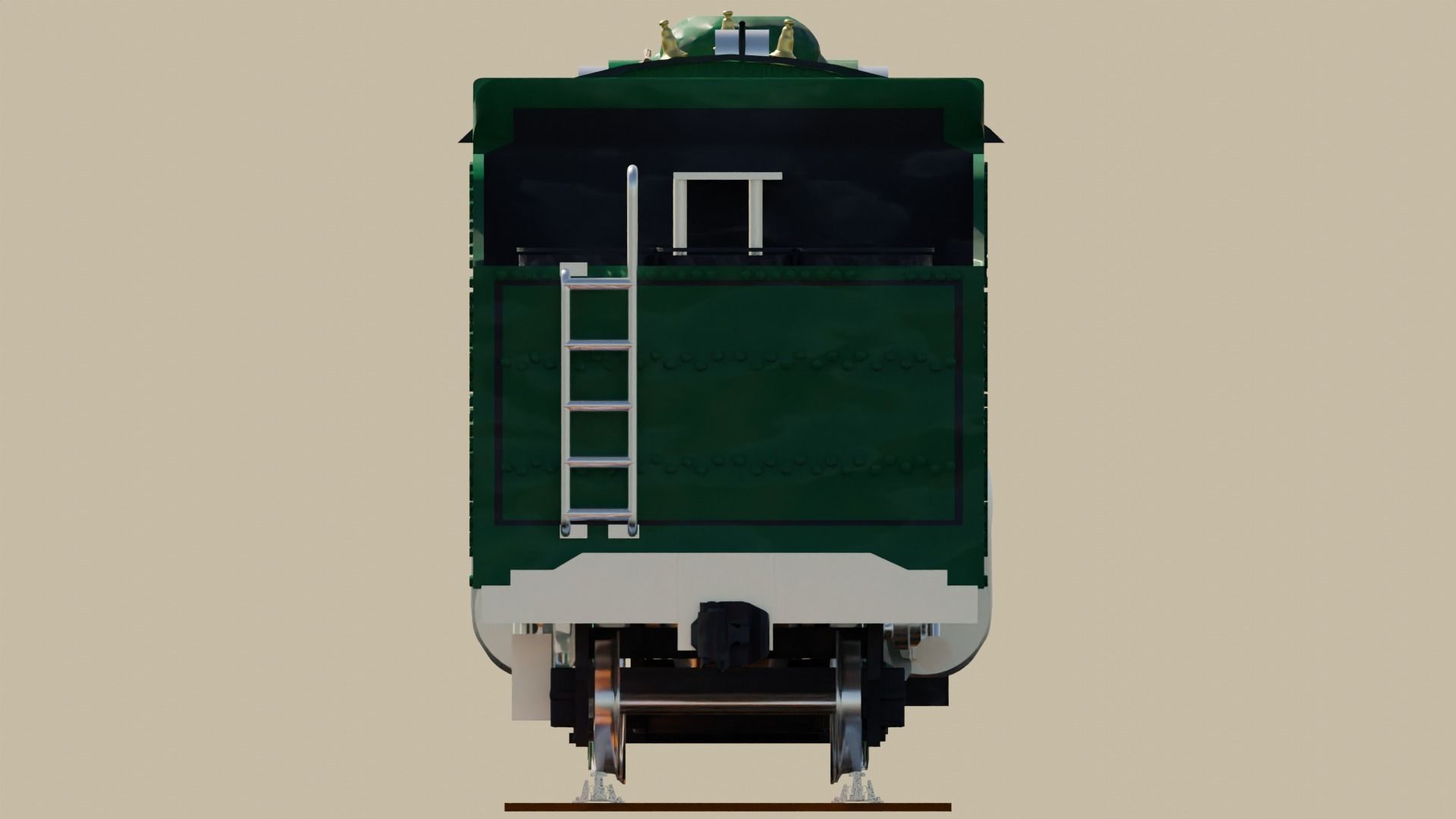 Southern Ps-4 Pacific 4-6-2 3D model_5