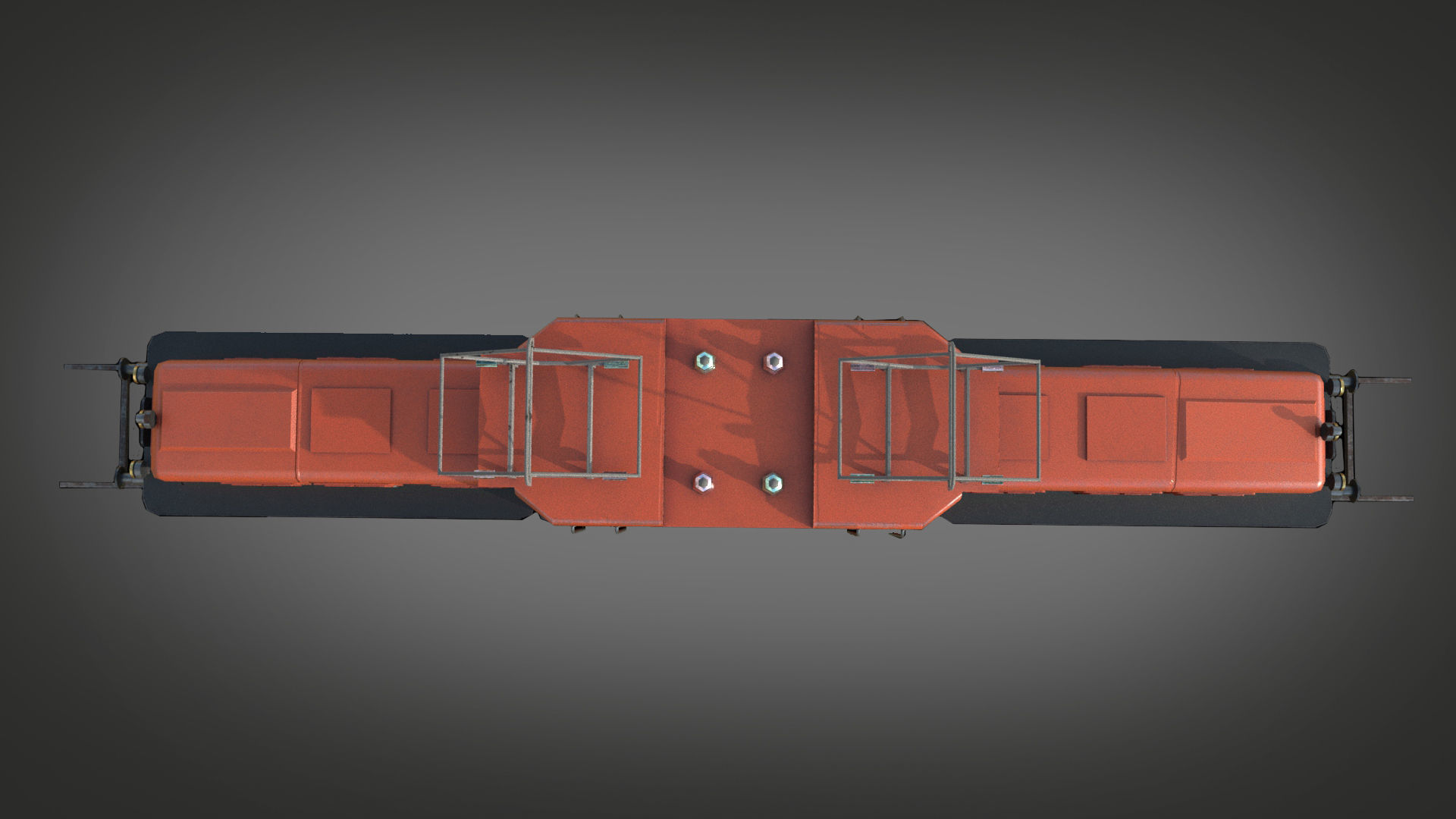 Crocodile Locomotive Train Class Ce 6-8 Low-poly 3D model_10