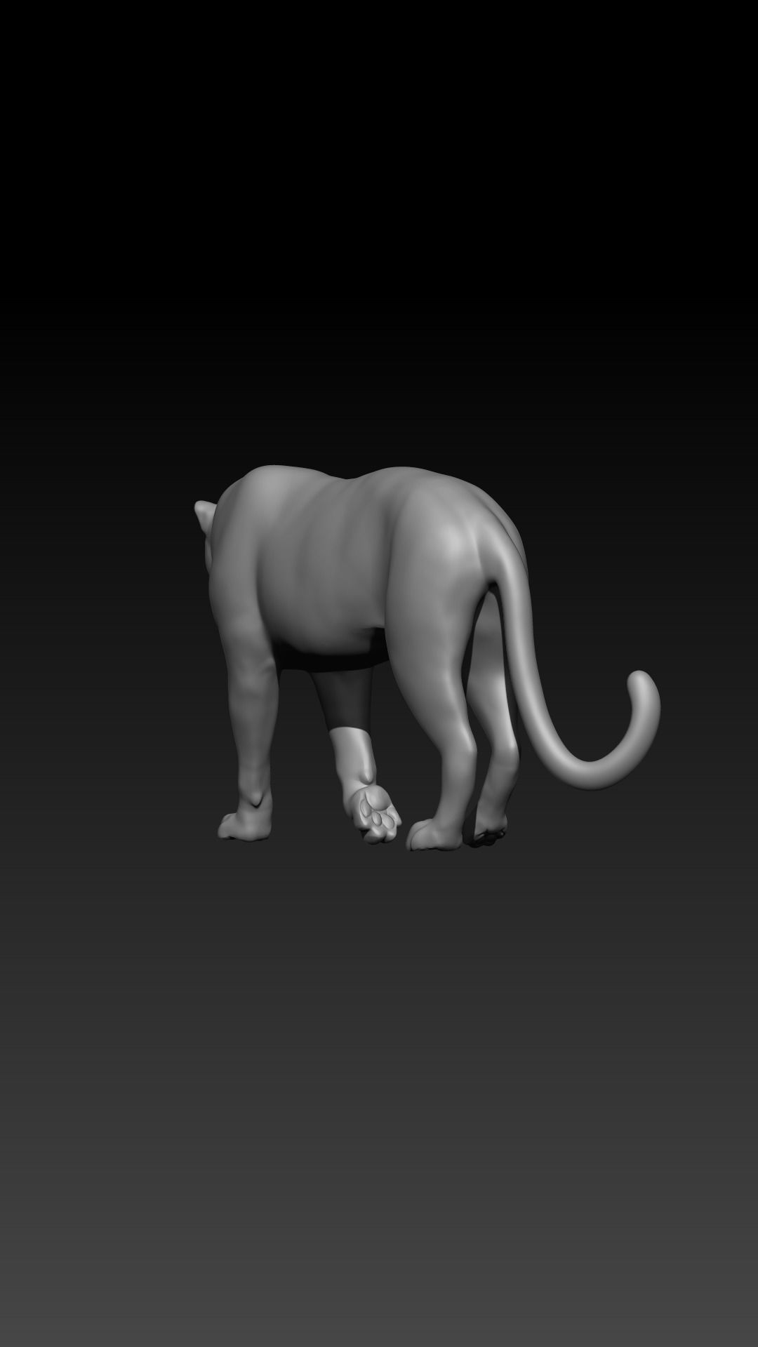 Leopard 3D print model_3