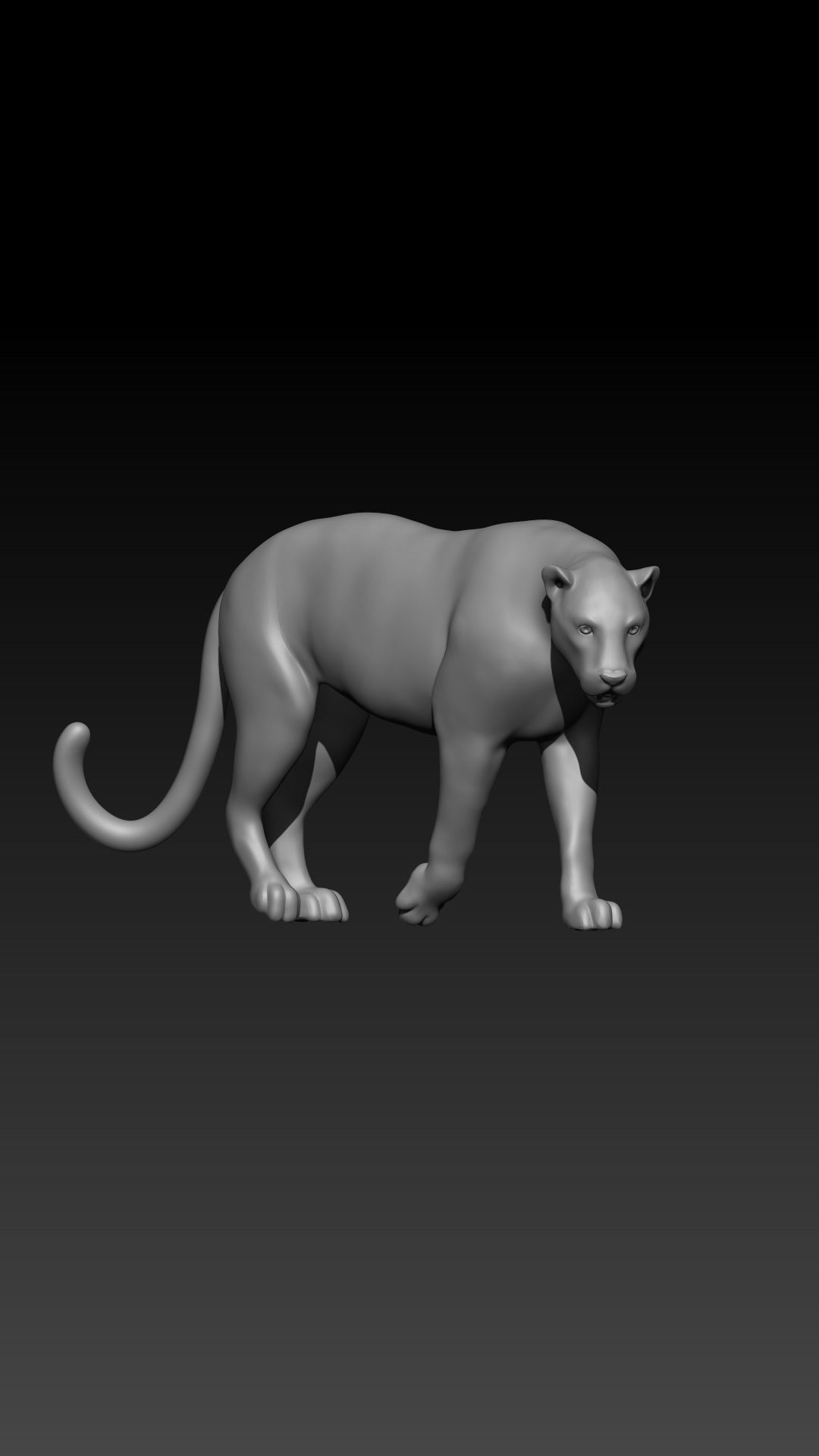 Leopard 3D print model_5