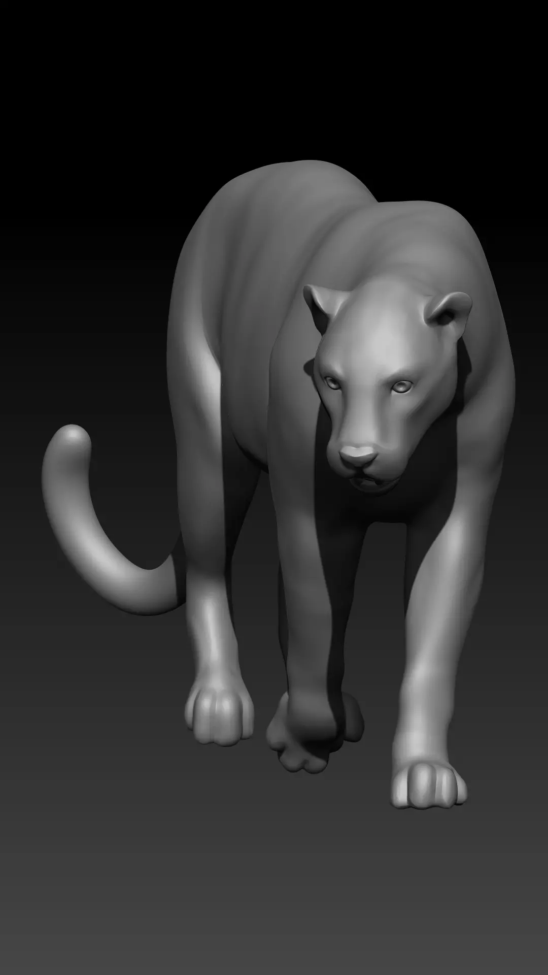 Leopard 3D print model_0