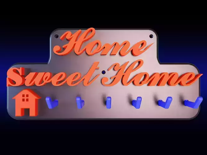 MULTI COLOUR KEYCHAIN OR CLOTHES HANGER