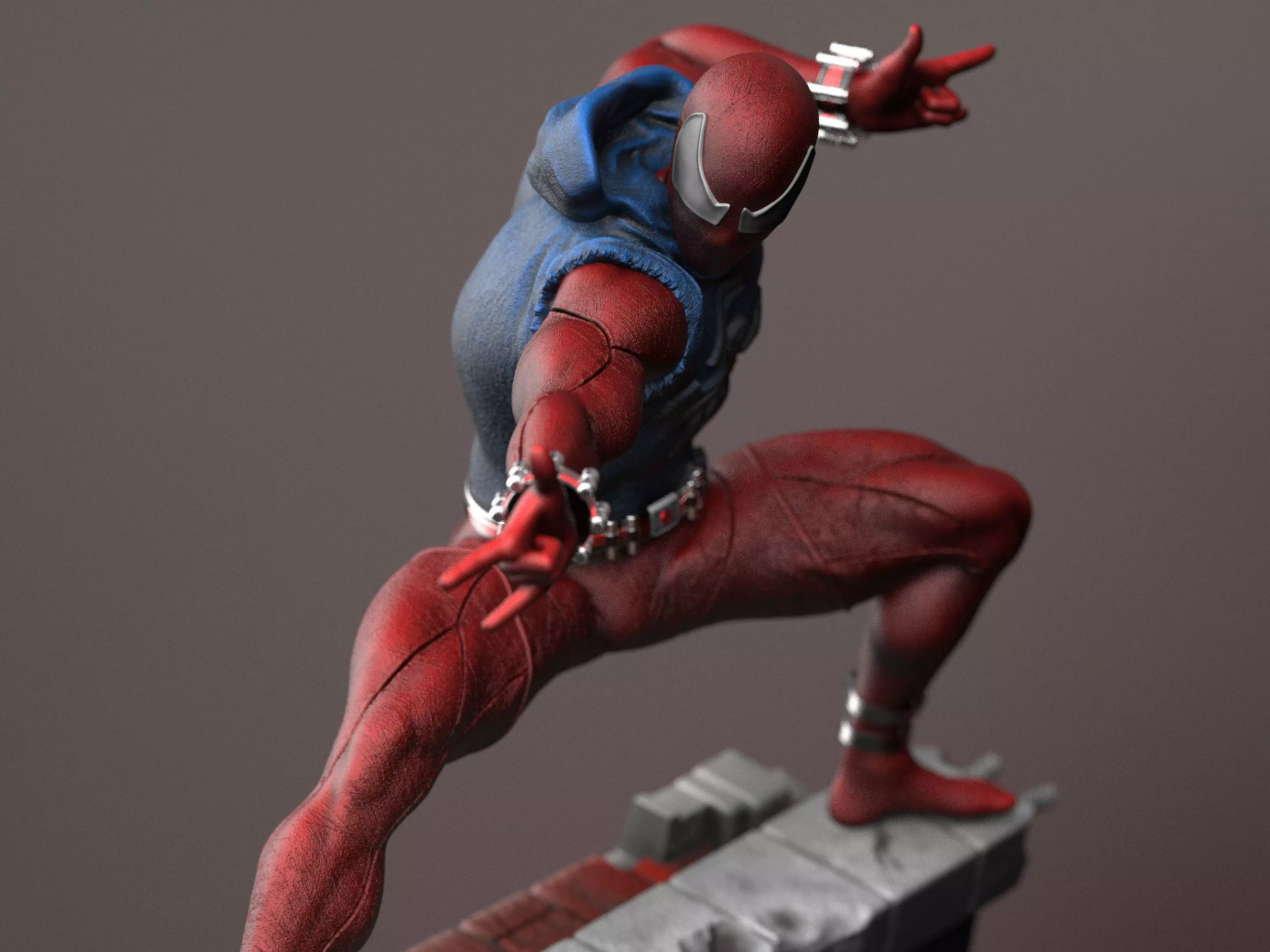 Spiderman Scarlet 3D print model_0