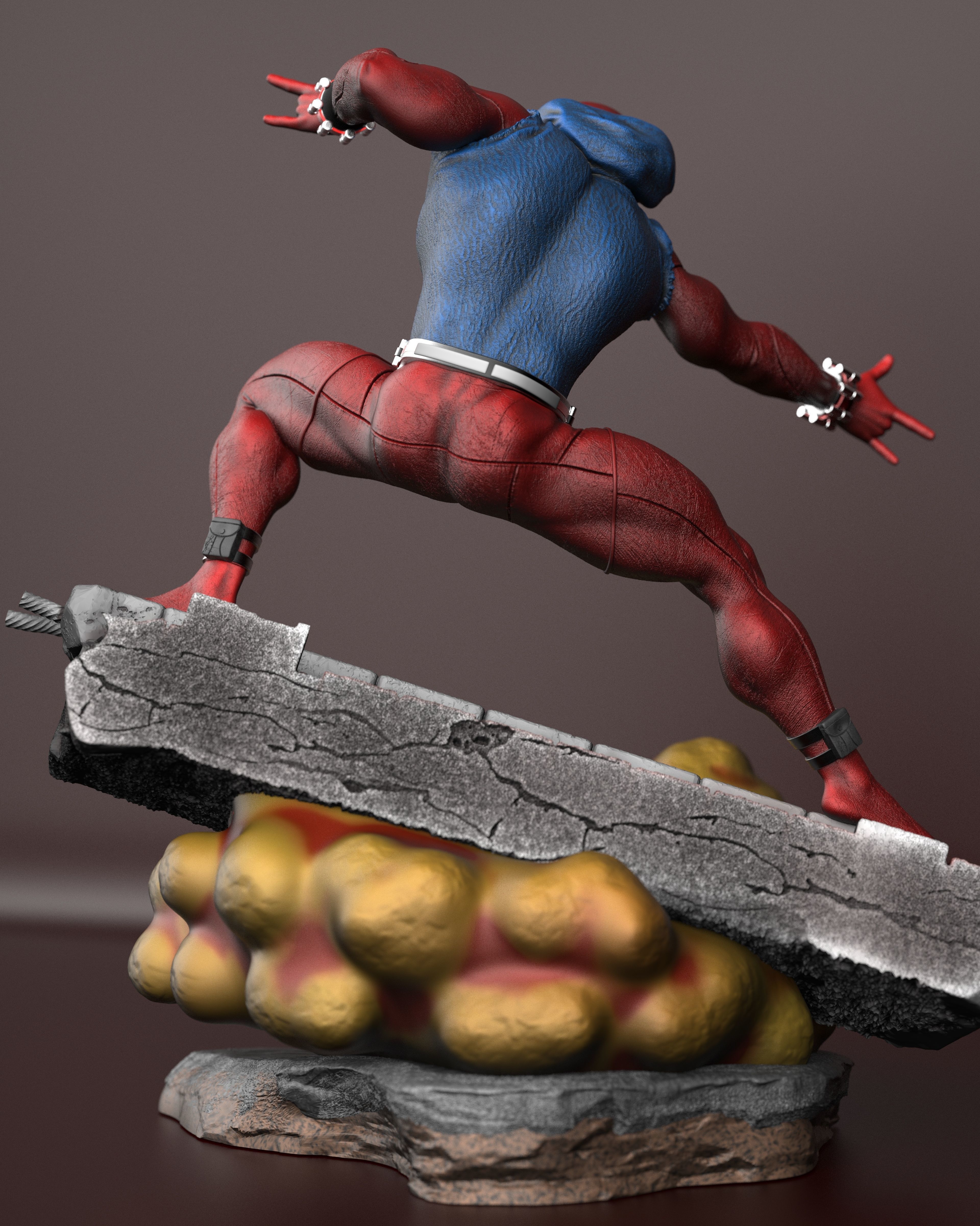 Spiderman Scarlet 3D print model_4