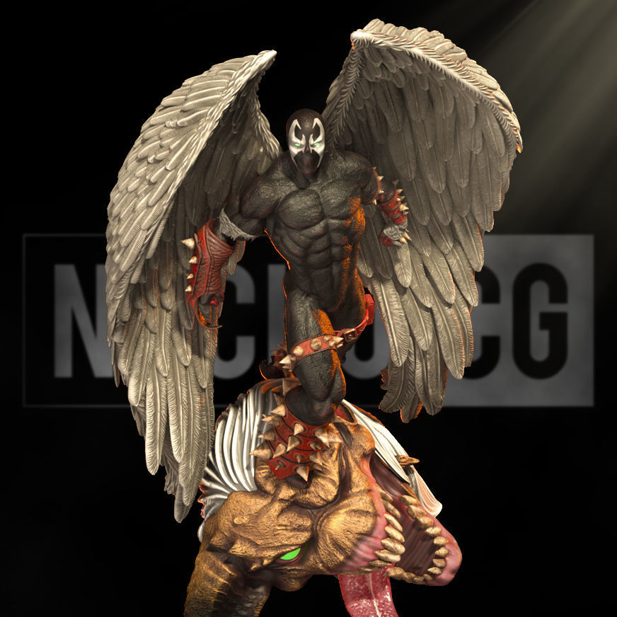 Fan Art - Spawn - Wings of Redemption 3D print model_2