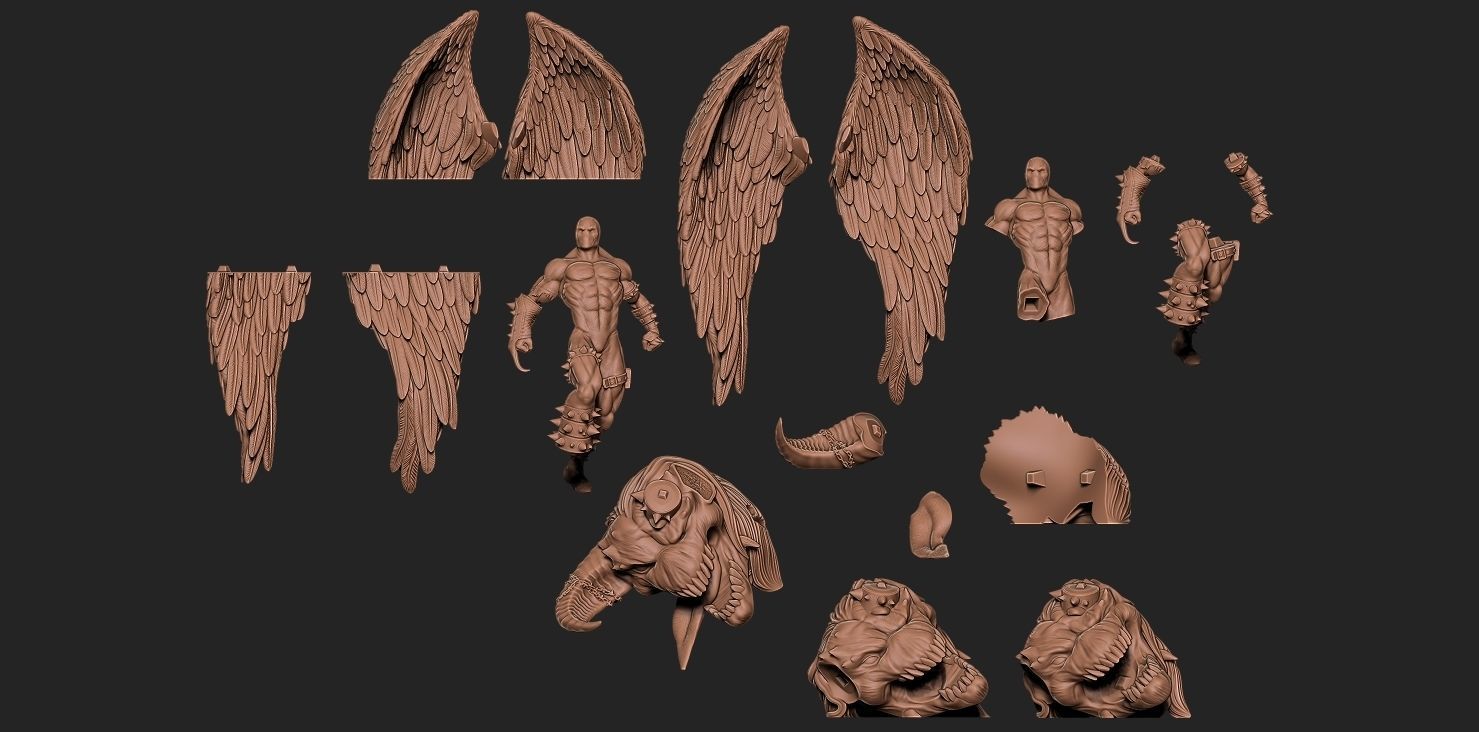 Fan Art - Spawn - Wings of Redemption 3D print model_7