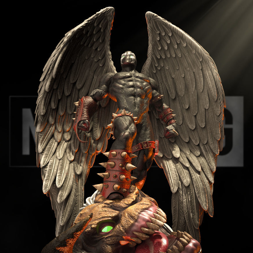 Fan Art - Spawn - Wings of Redemption 3D print model_3