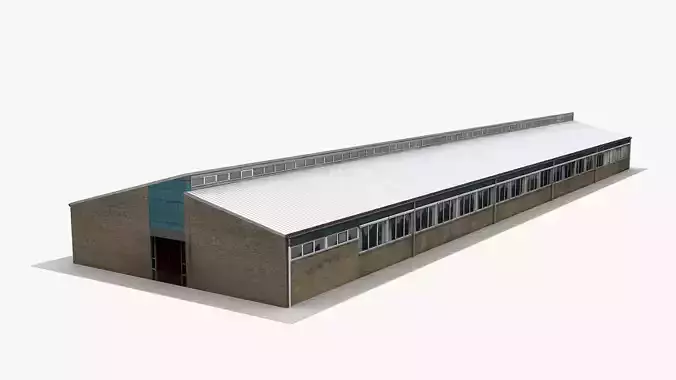 Realistic European City Block Building 41