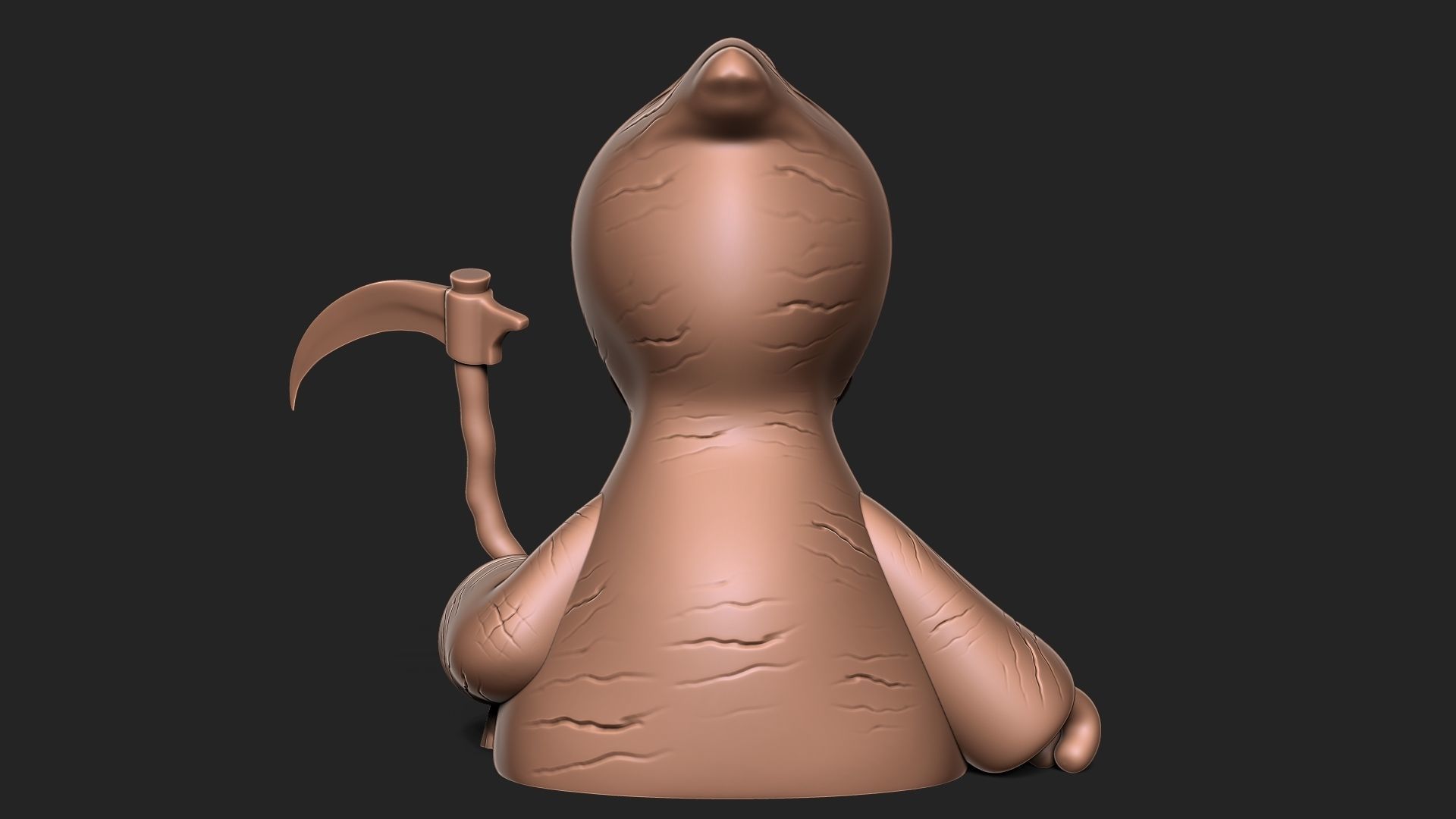 CUTE GRIM REAPER 3D print model_6