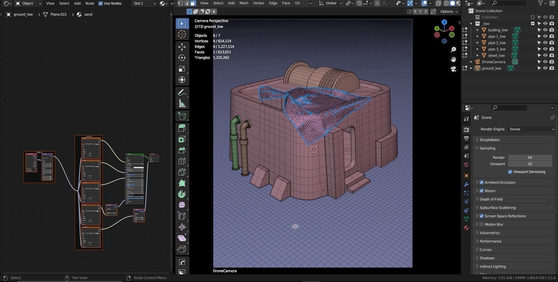 Tatooine building Free low-poly 3D model_5