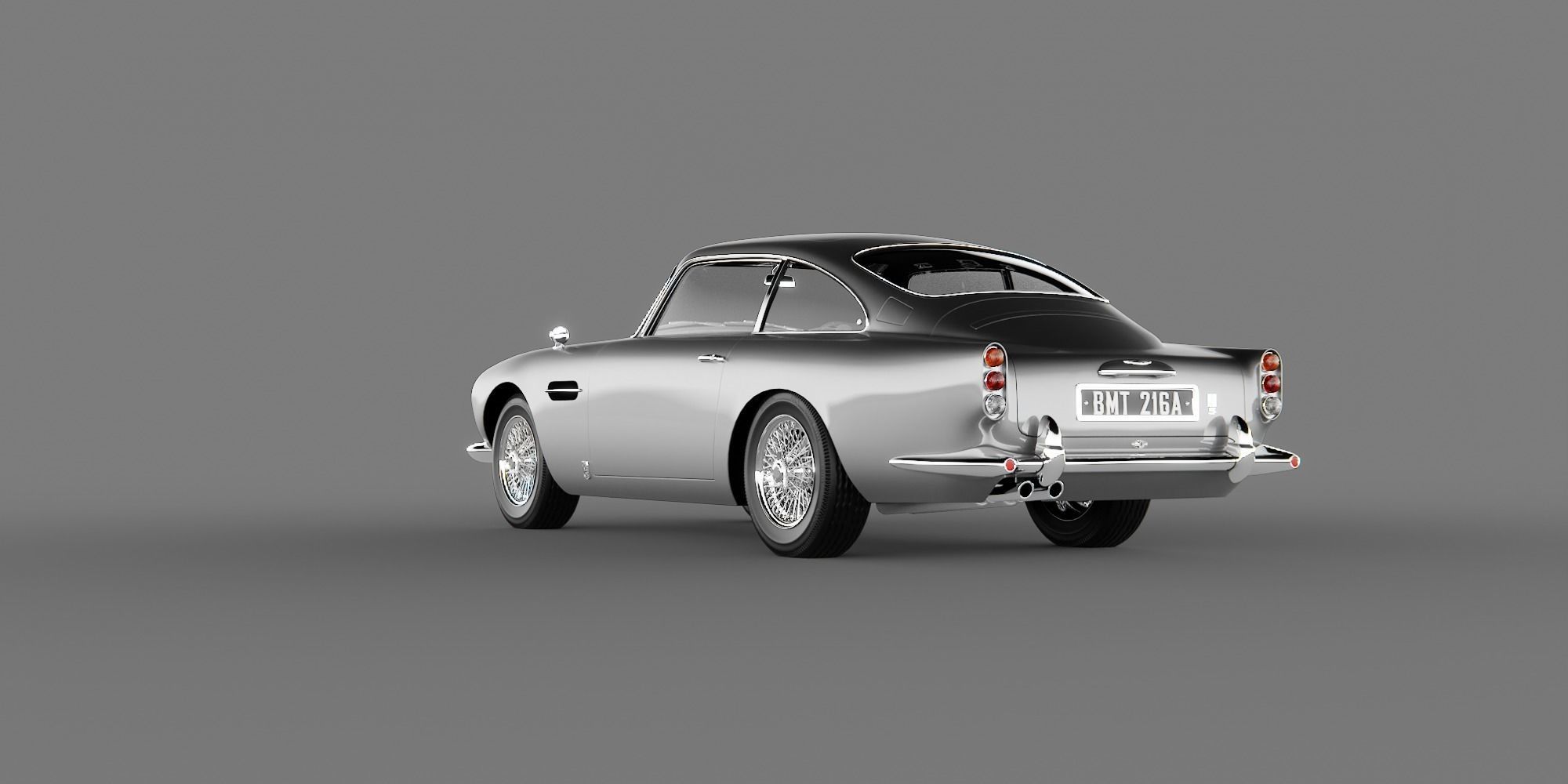 Aston Martin DB5 James Bond 3D model_3