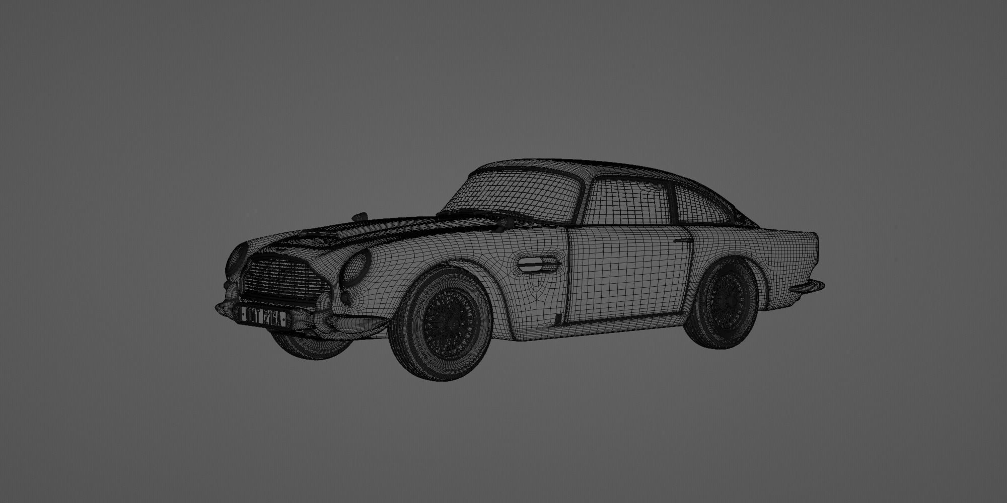 Aston Martin DB5 James Bond 3D model_7