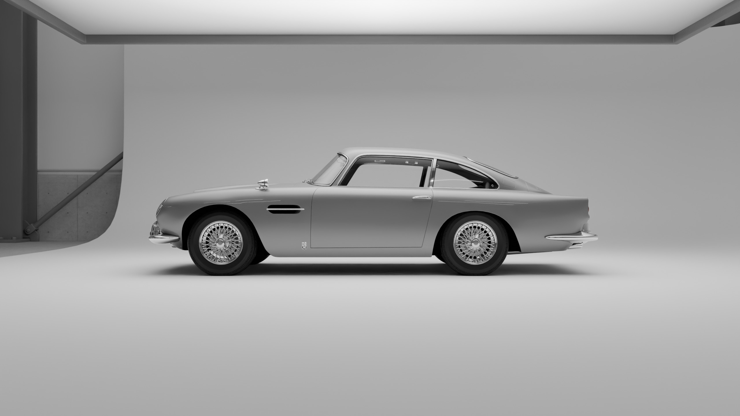 Aston Martin DB5 James Bond 3D model_1