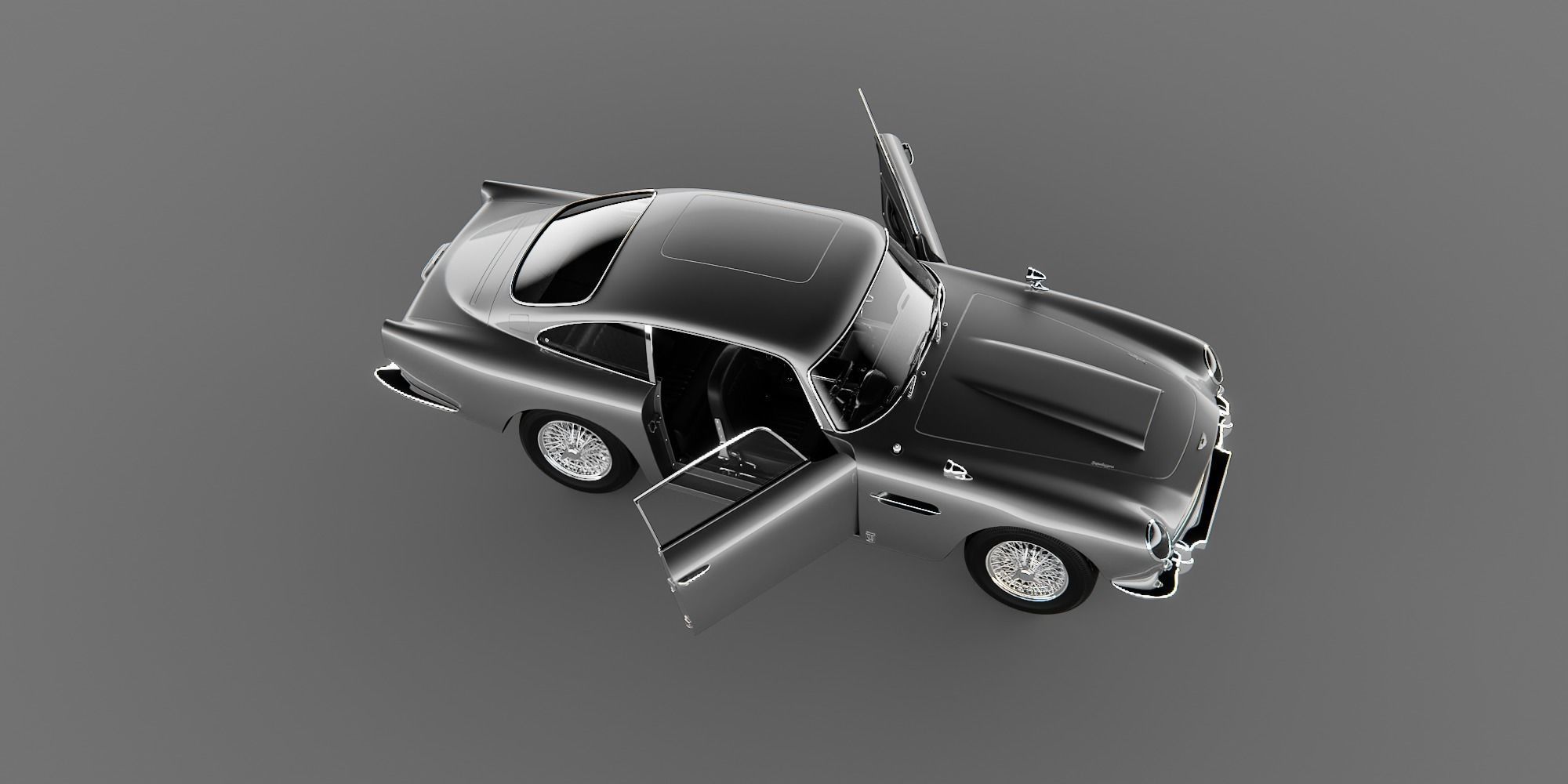 Aston Martin DB5 James Bond 3D model_8