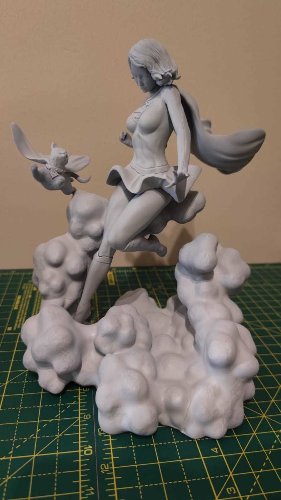 Supergirl  3D print model_5