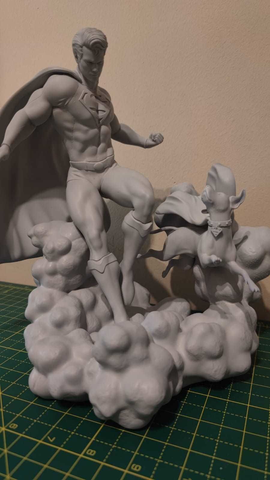 Superman And Supergirl Diorama 3D print model_7