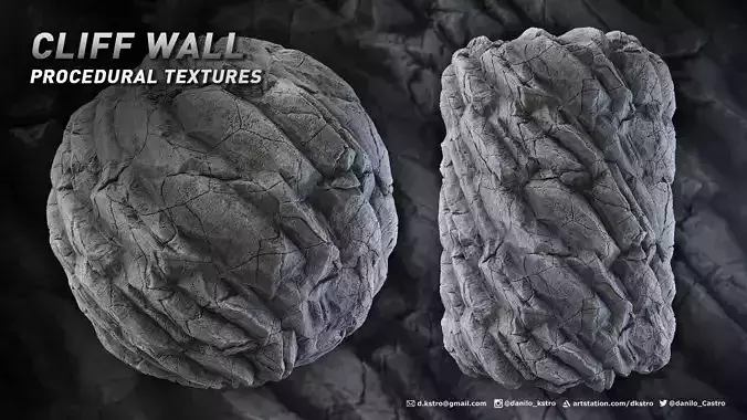 Cliff Wall - Procedural Texture Texture