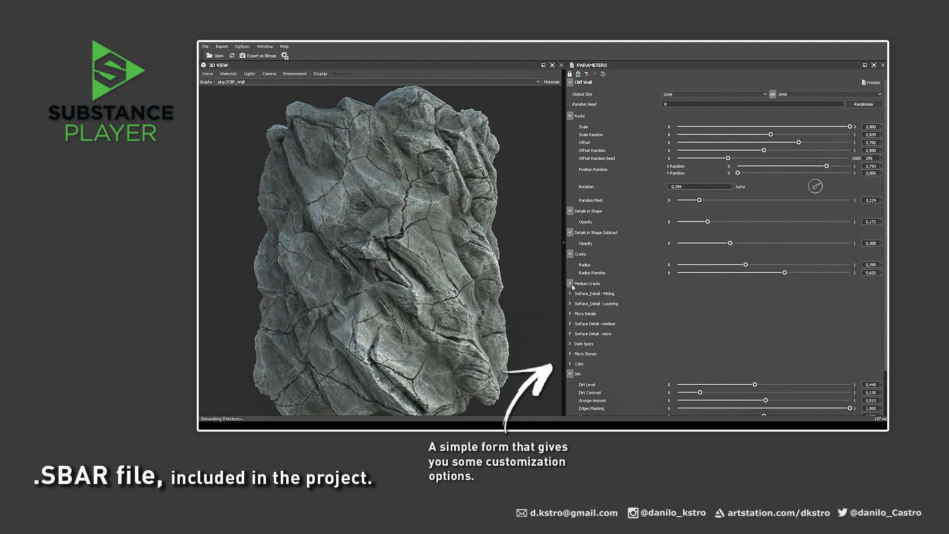 Cliff Wall - Procedural Texture Texture_7