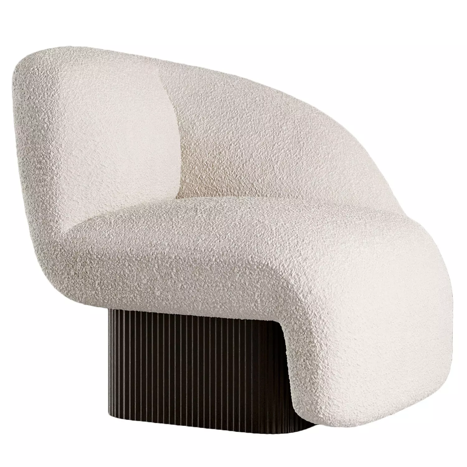 Amelia lounge chair by Jerome Bugara 3D model