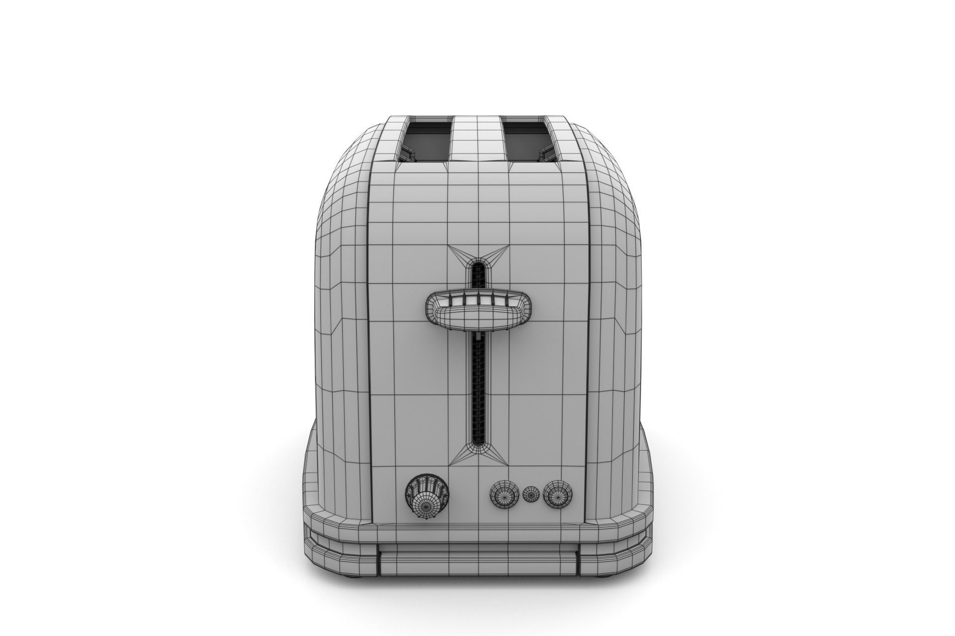 Vintage Toaster 3D model_20
