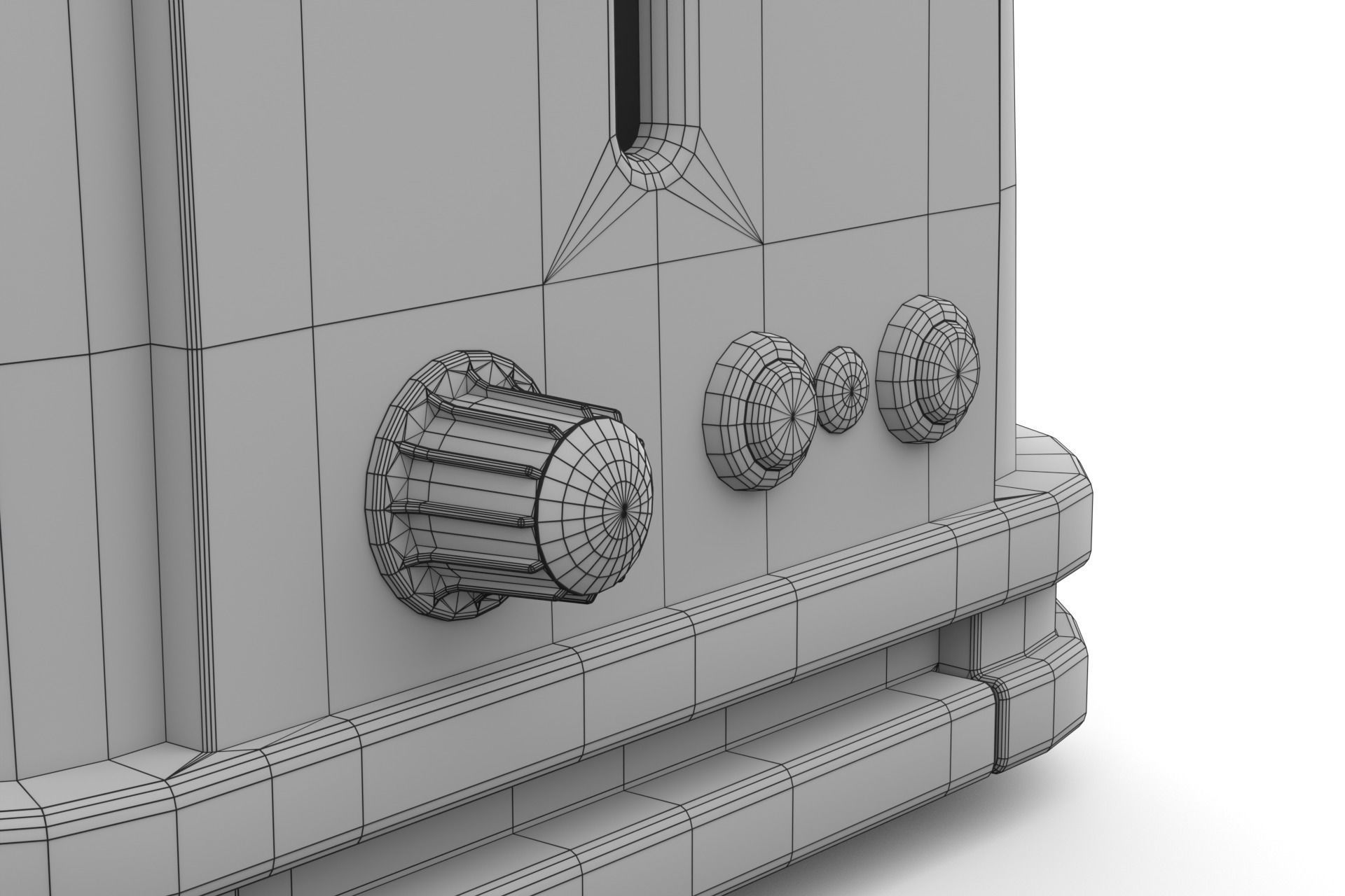 Vintage Toaster 3D model_25
