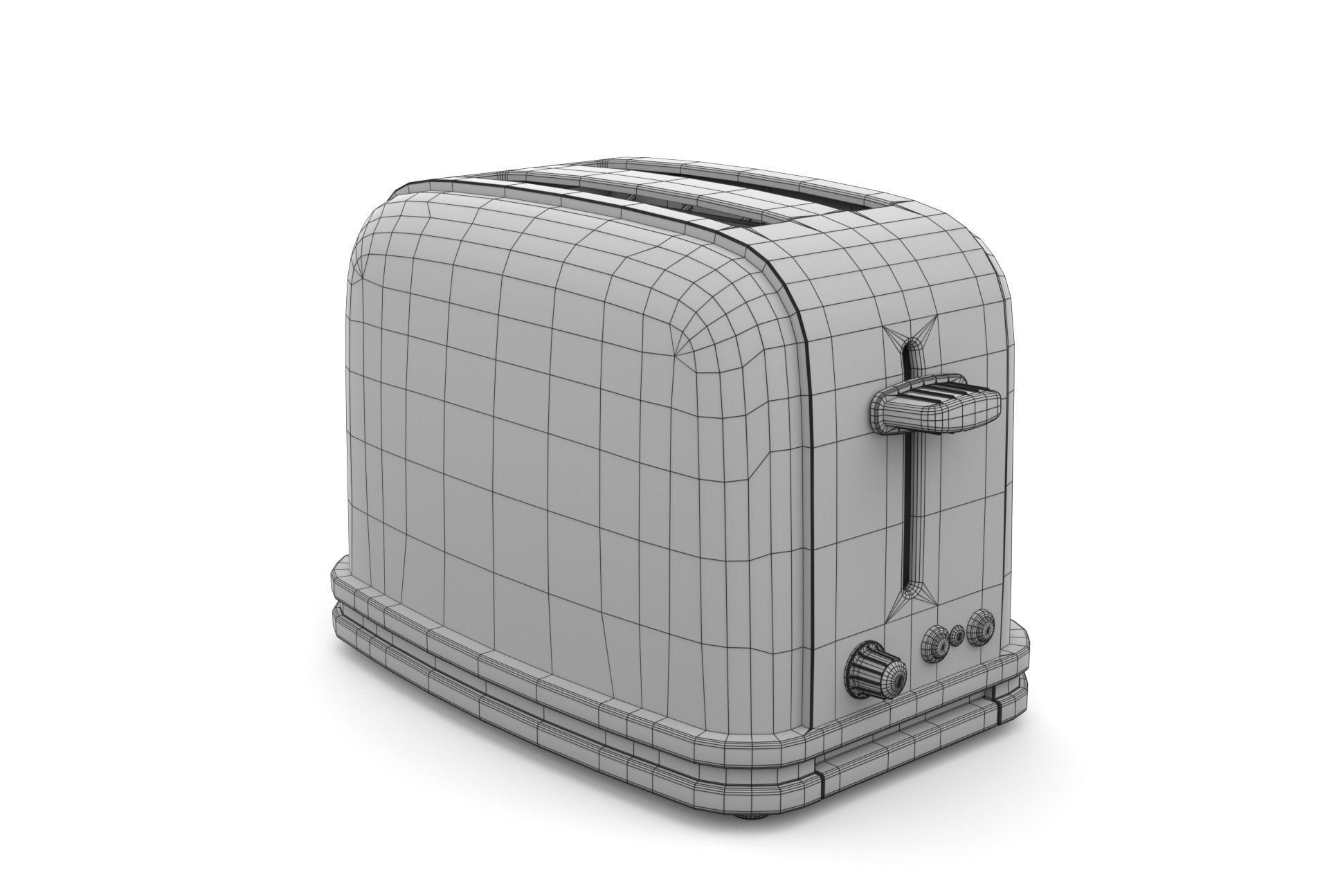 Vintage Toaster 3D model_19