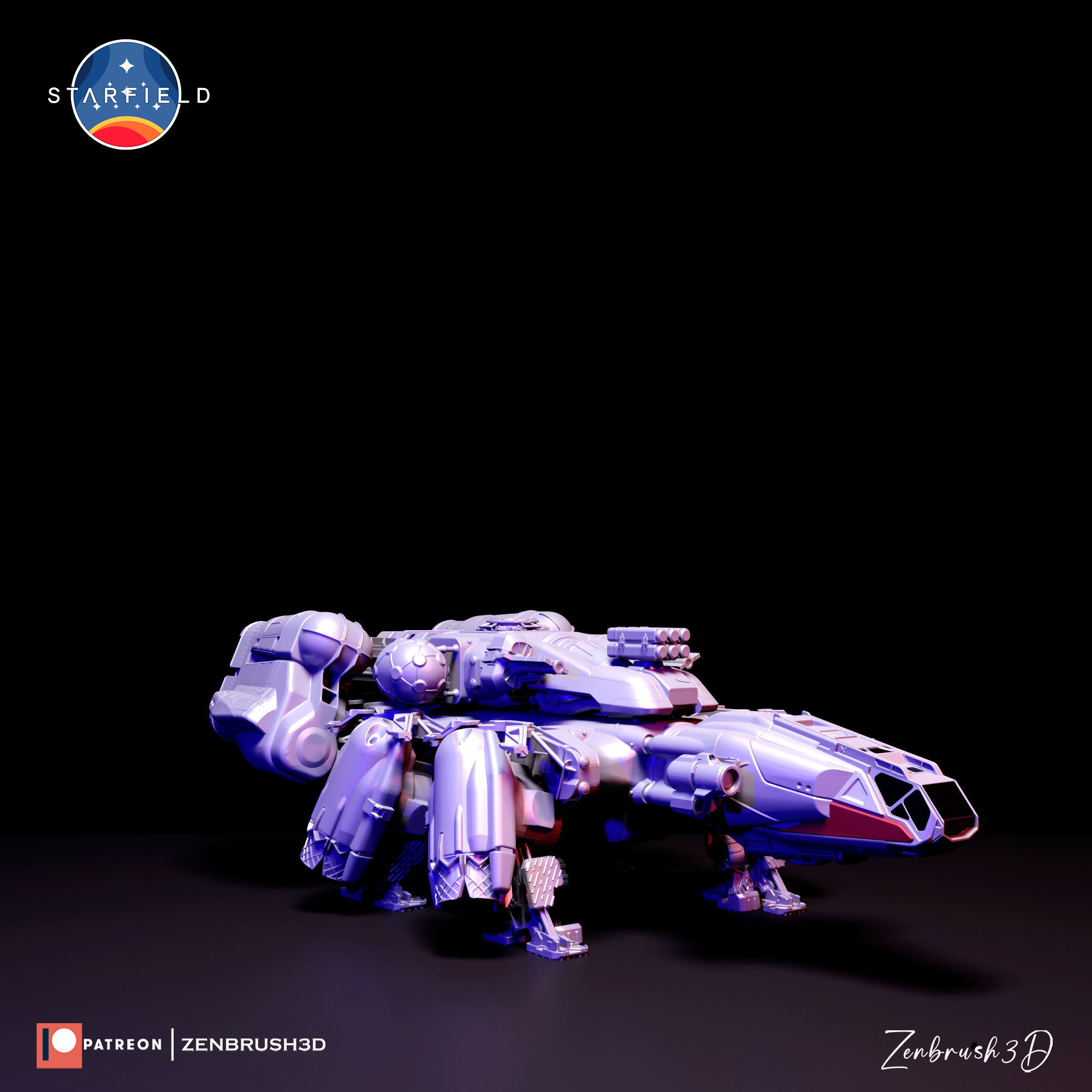 Starfield - Constellation Spacesuit - Spaceship - Frontier  3D print model_3