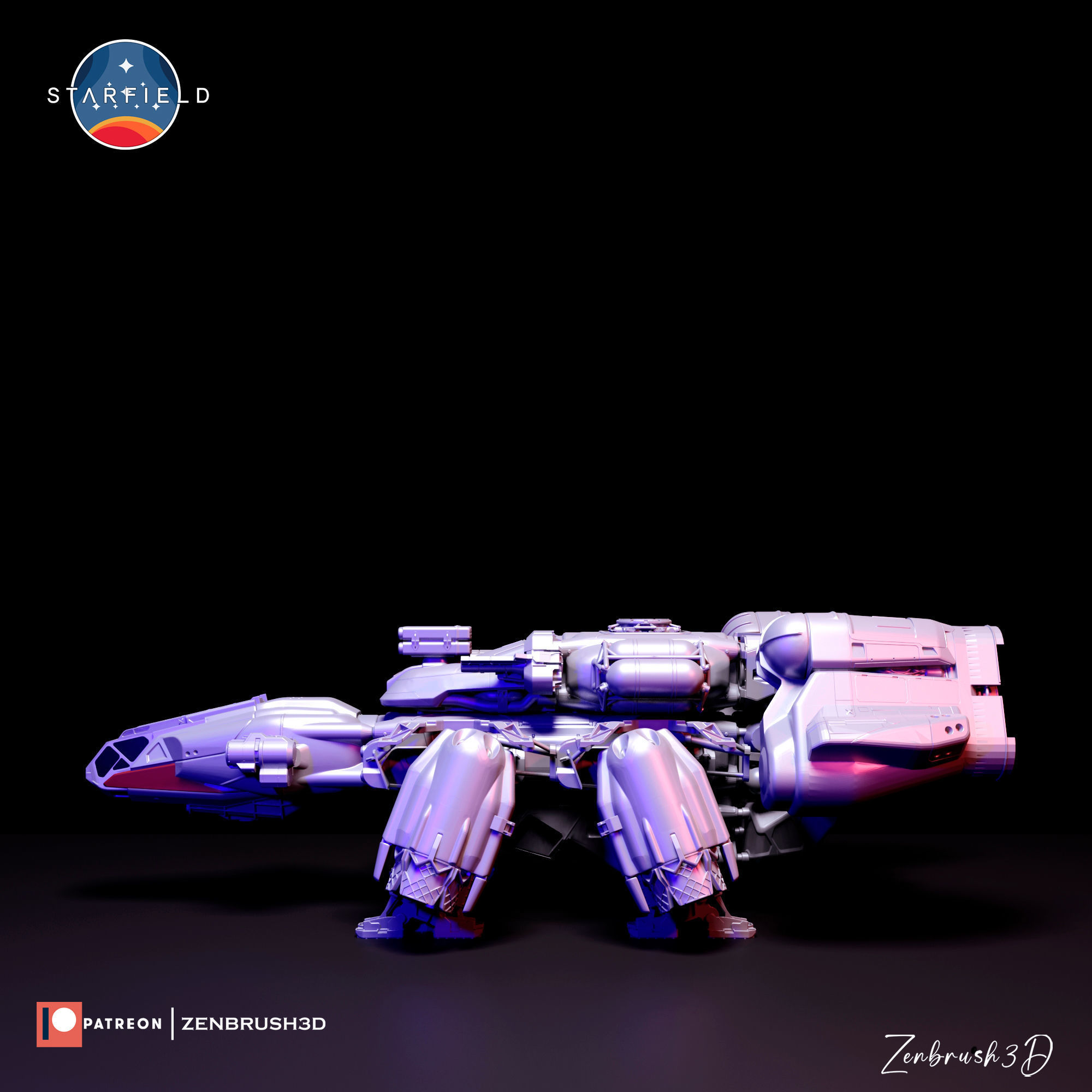 Starfield - Constellation Spacesuit - Spaceship - Frontier  3D print model_4