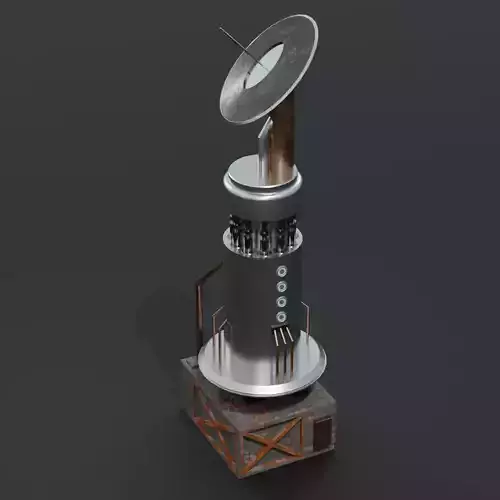 Scifi Radio Antenna Station