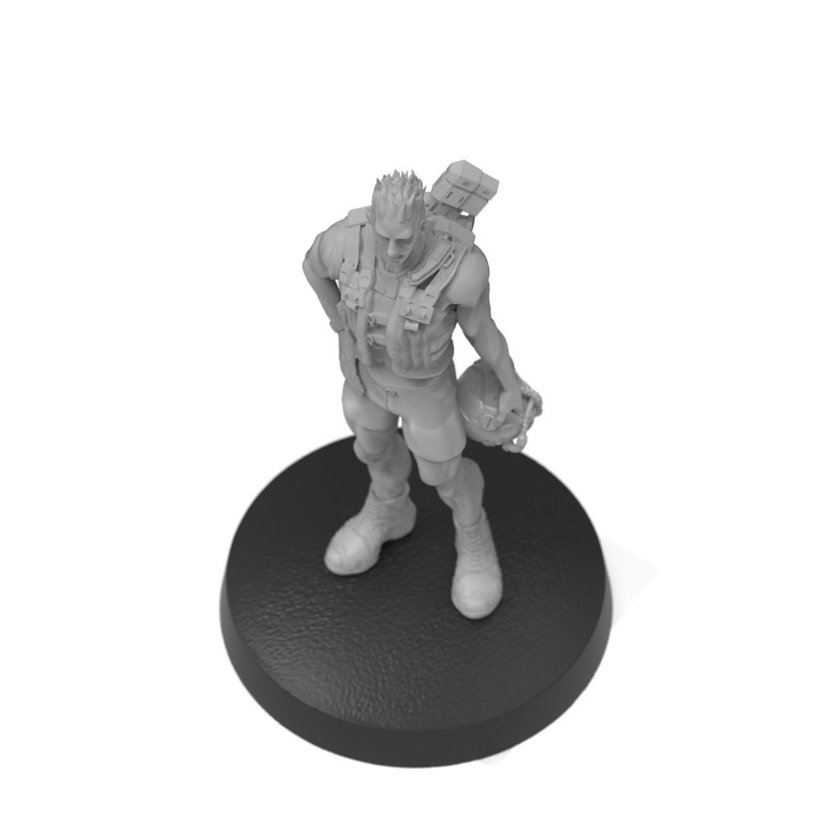 Pilot- Alexi 3D print model_5