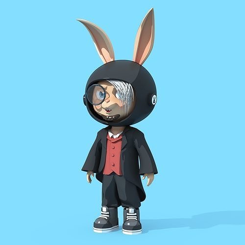 Bunny Collection 985 3D model
