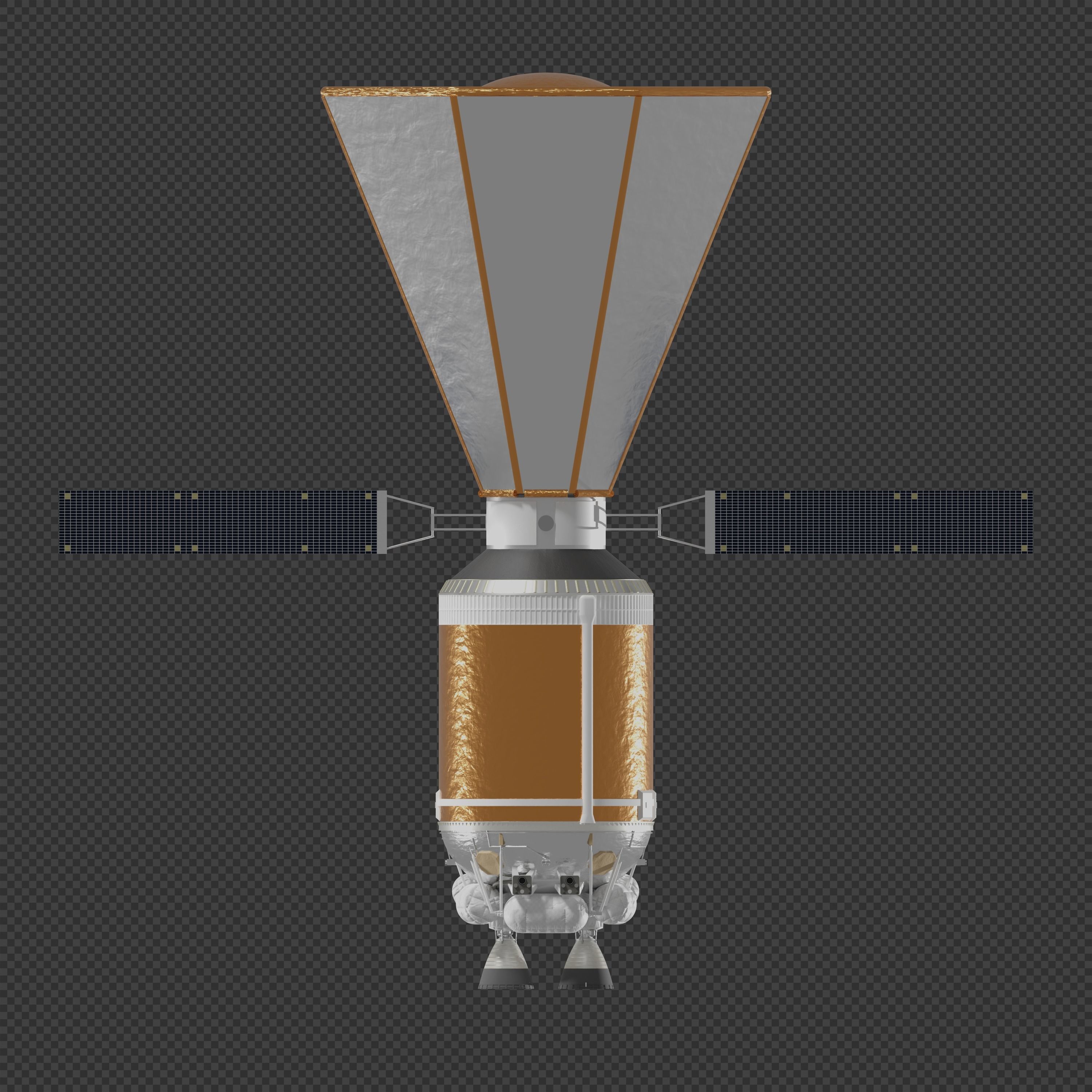 Centaur V Propellant Depot 3D model_2