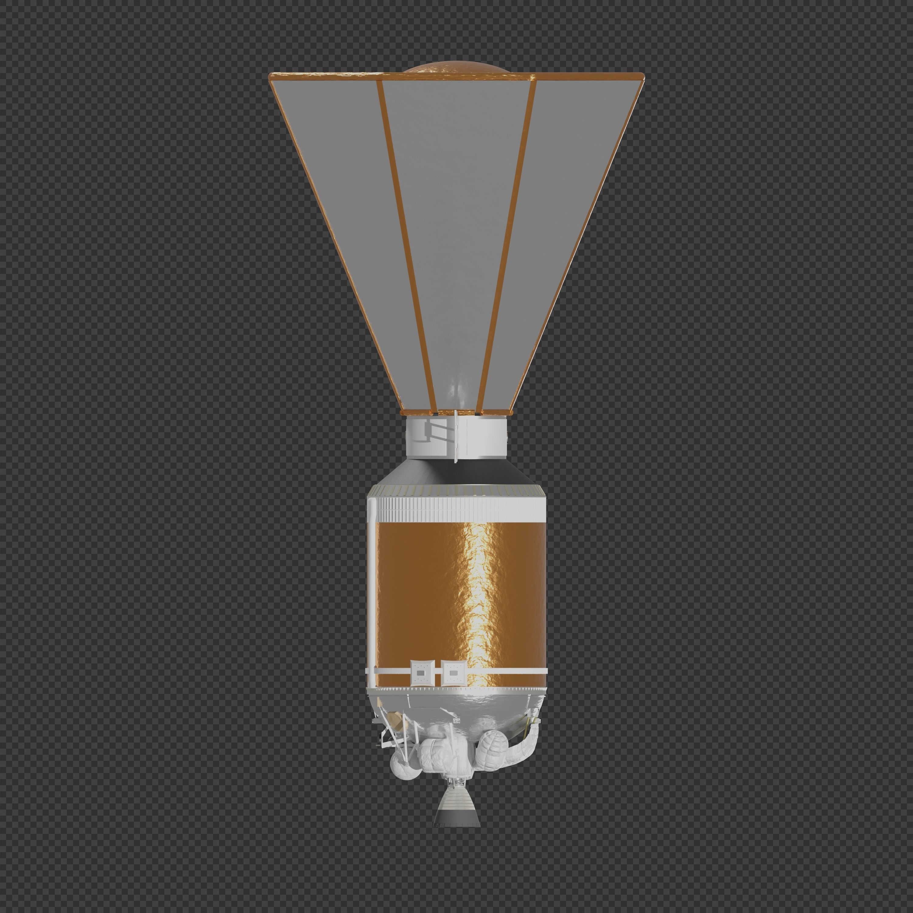 Centaur V Propellant Depot 3D model_3