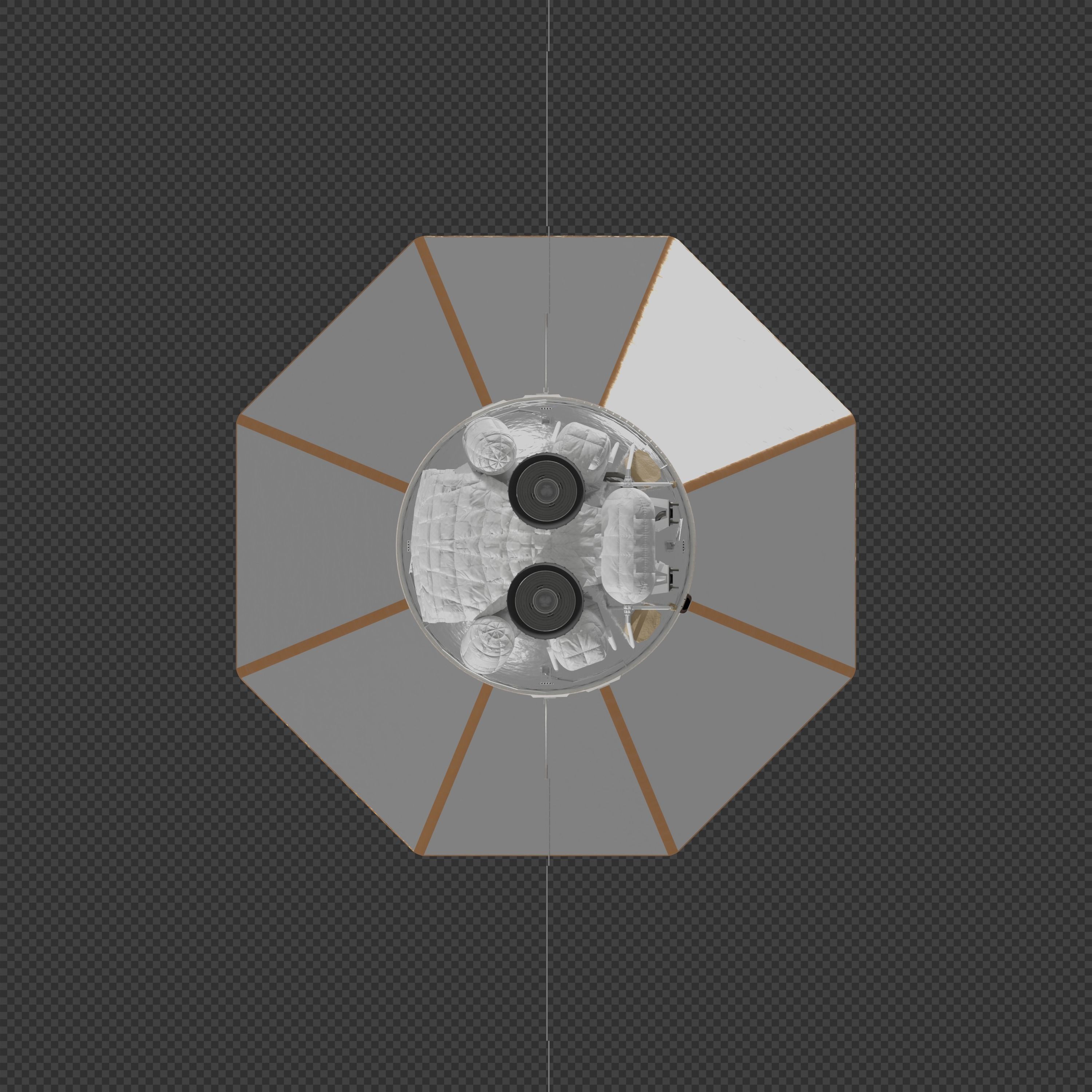 Centaur V Propellant Depot 3D model_4
