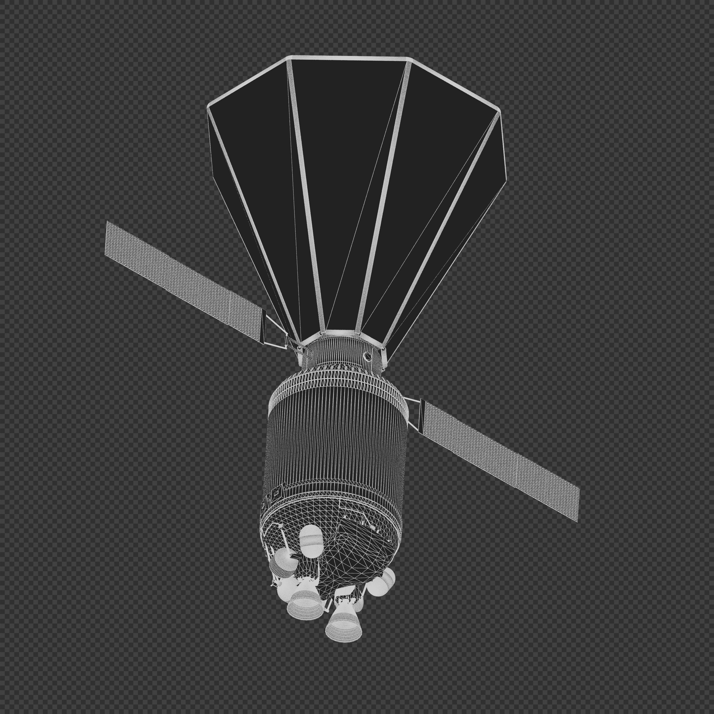 Centaur V Propellant Depot 3D model_5