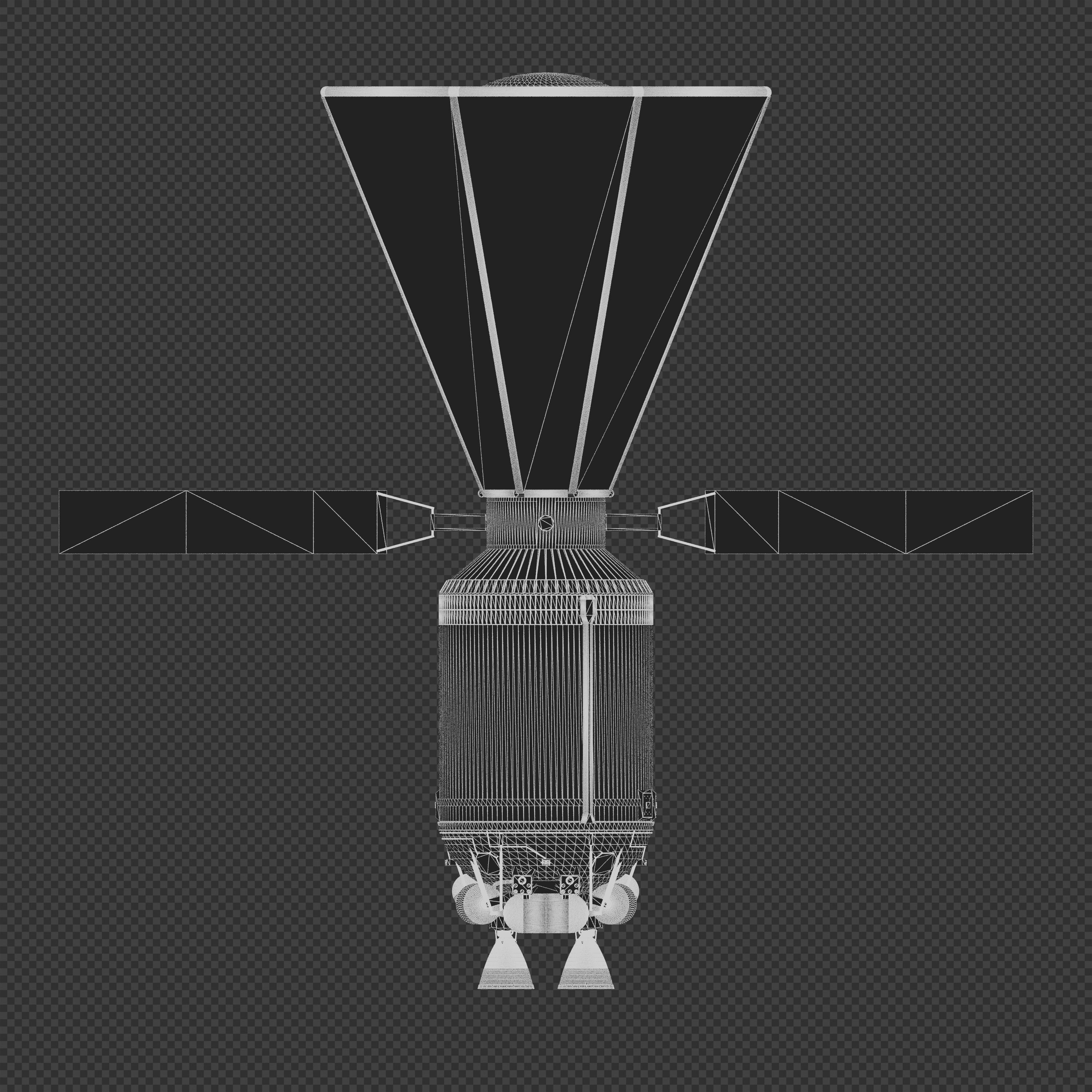 Centaur V Propellant Depot 3D model_6