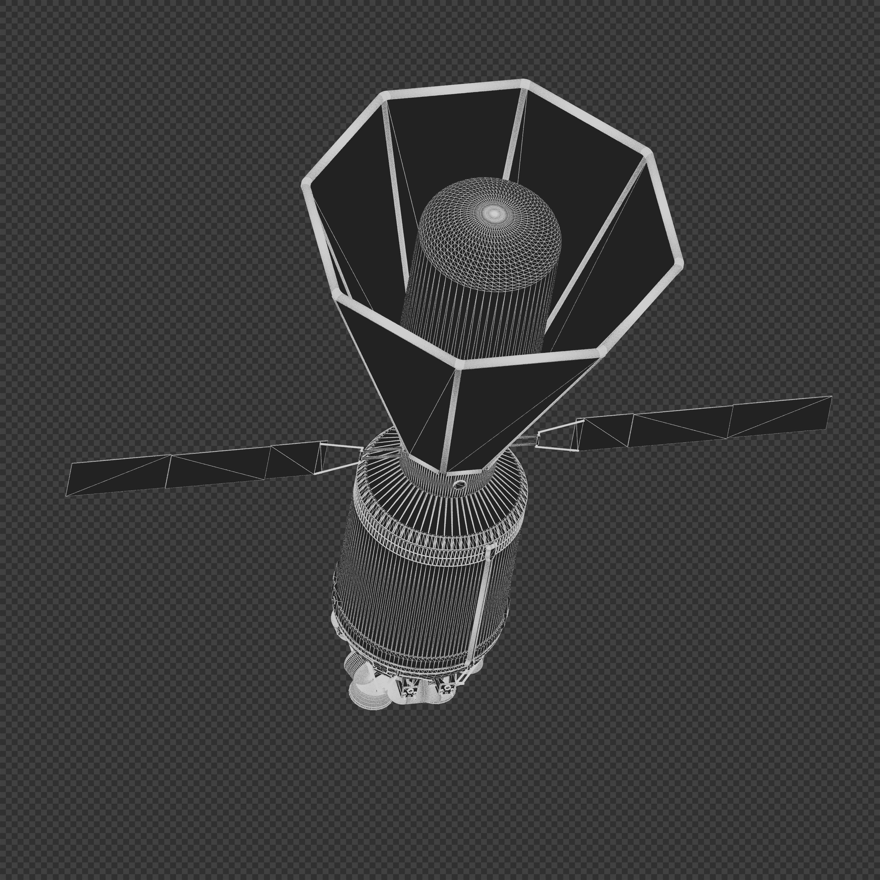 Centaur V Propellant Depot 3D model_8