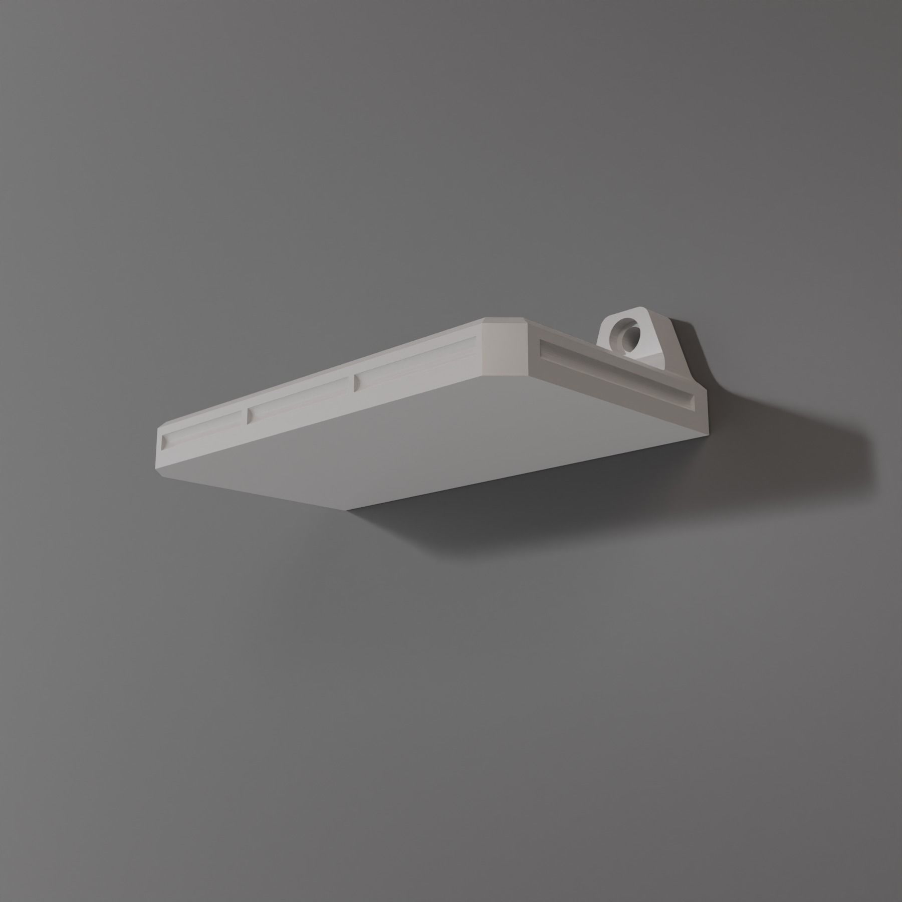 ShoesUP One shoe wall shelf Free 3D print model_5