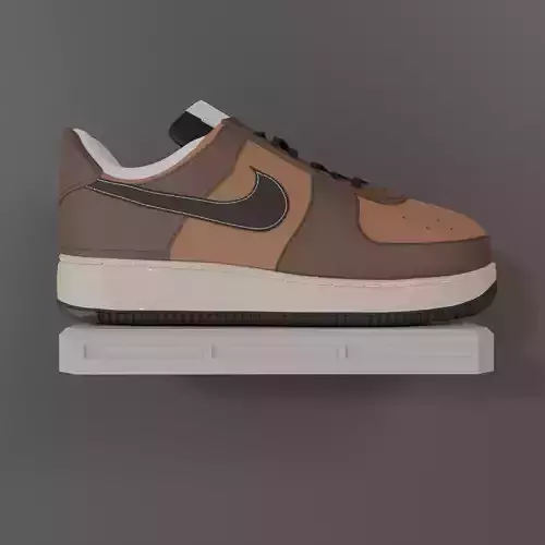 ShoesUP One shoe wall shelf Free 3D print model ShoesUP One shoe wall shelf Free 3D print model