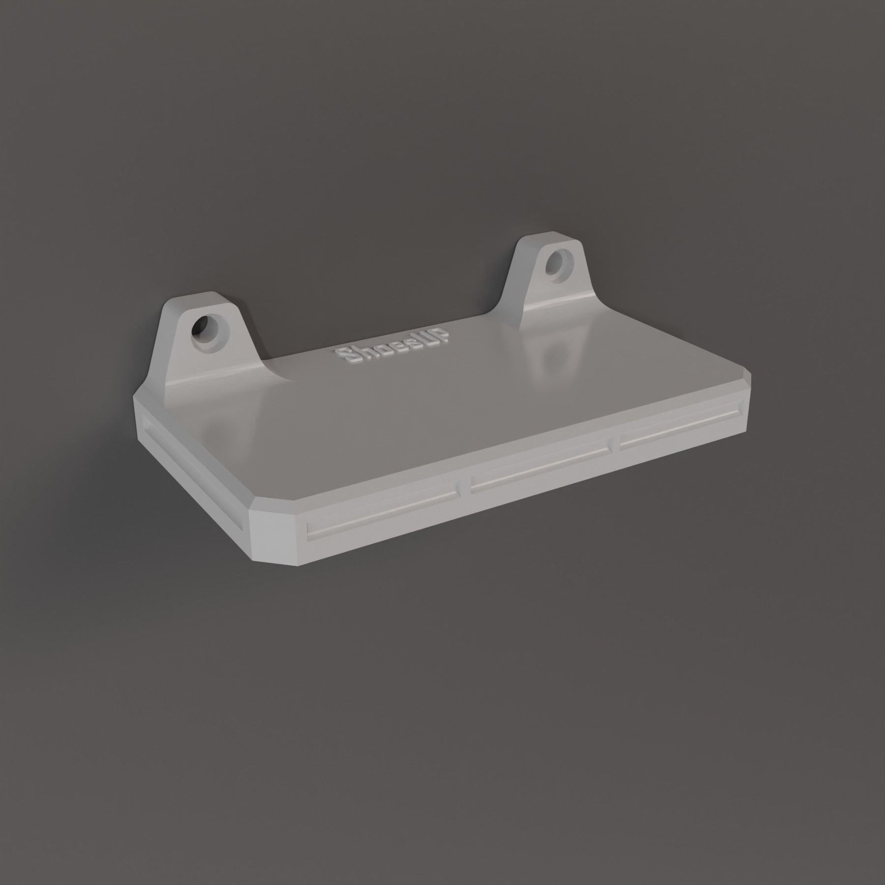 ShoesUP One shoe wall shelf Free 3D print model_4