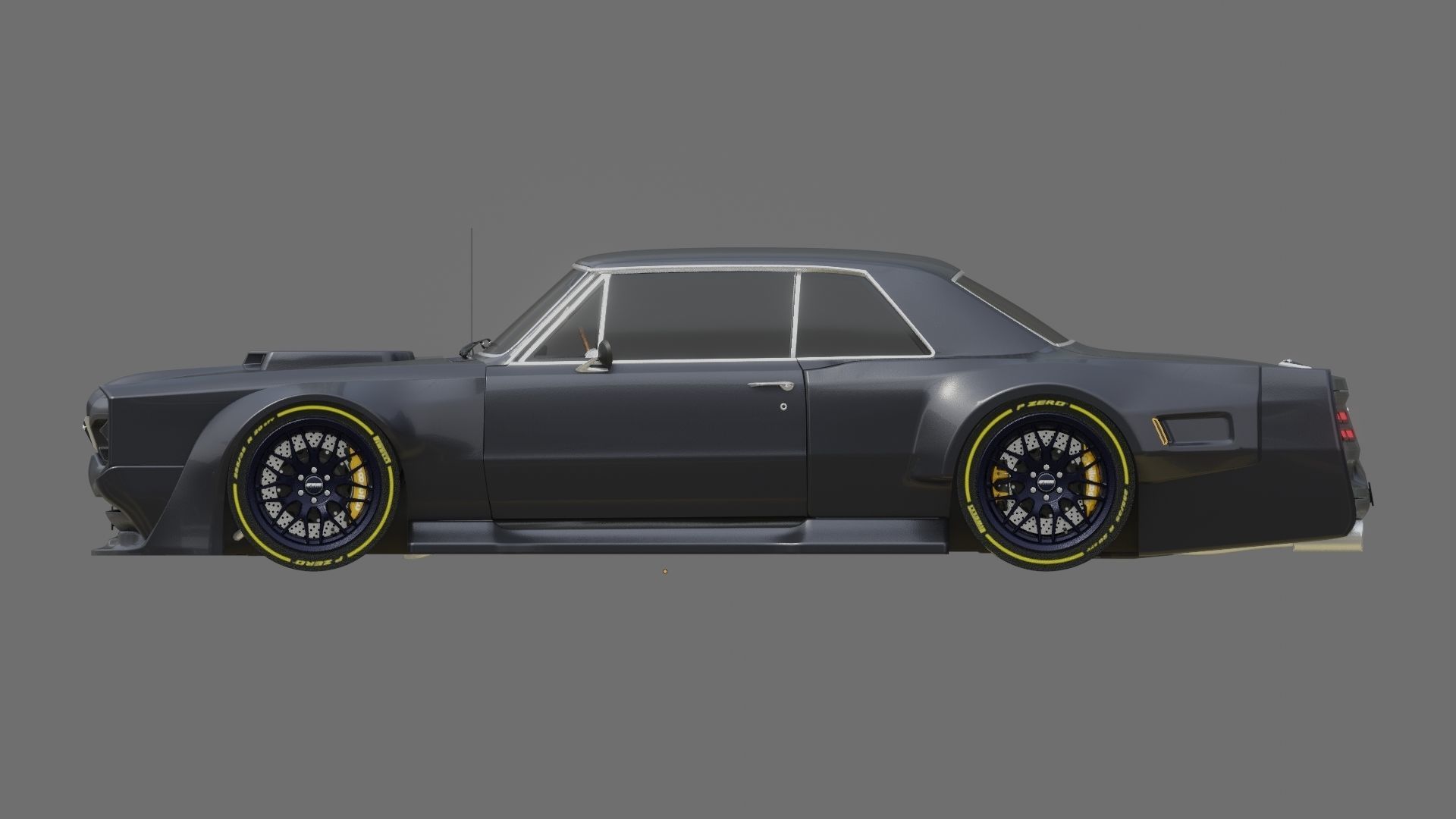 Pontiac GTO Custom Kit 3D model_3