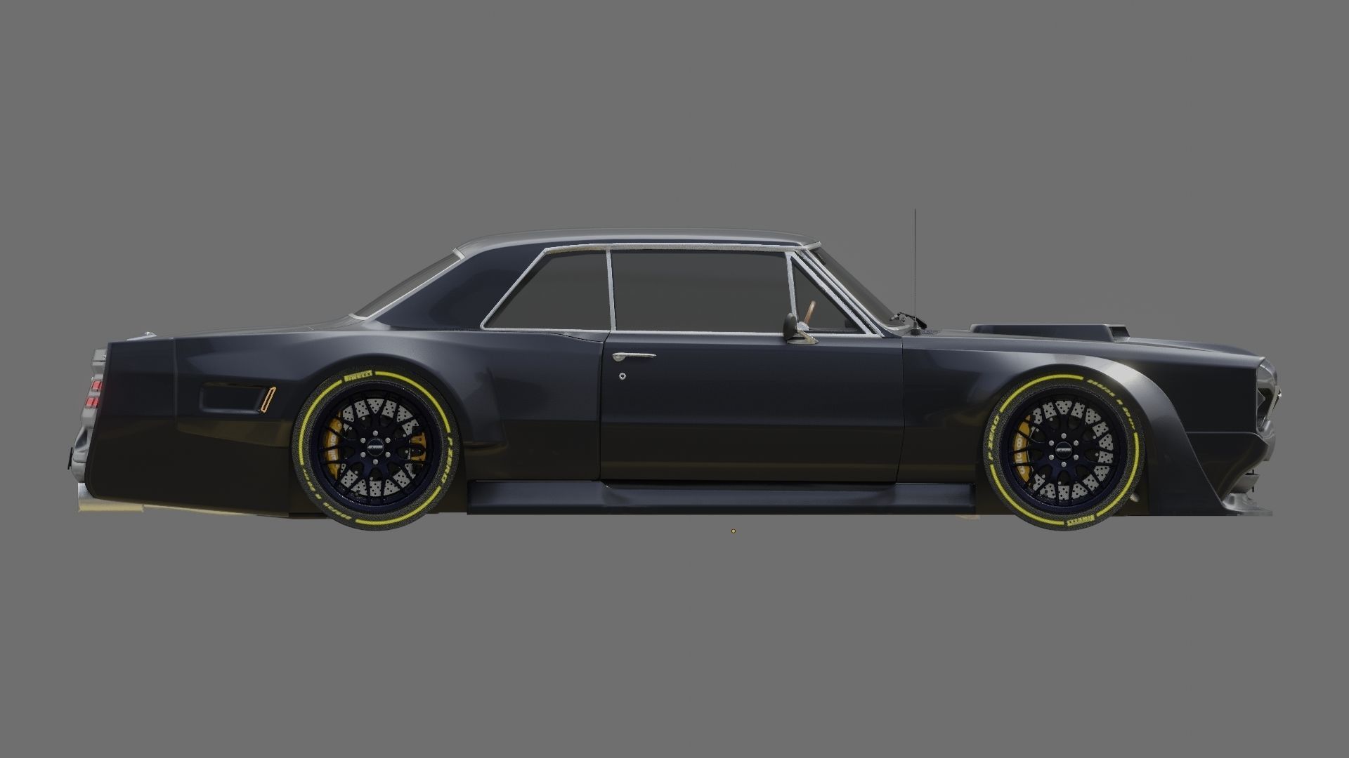 Pontiac GTO Custom Kit 3D model_4