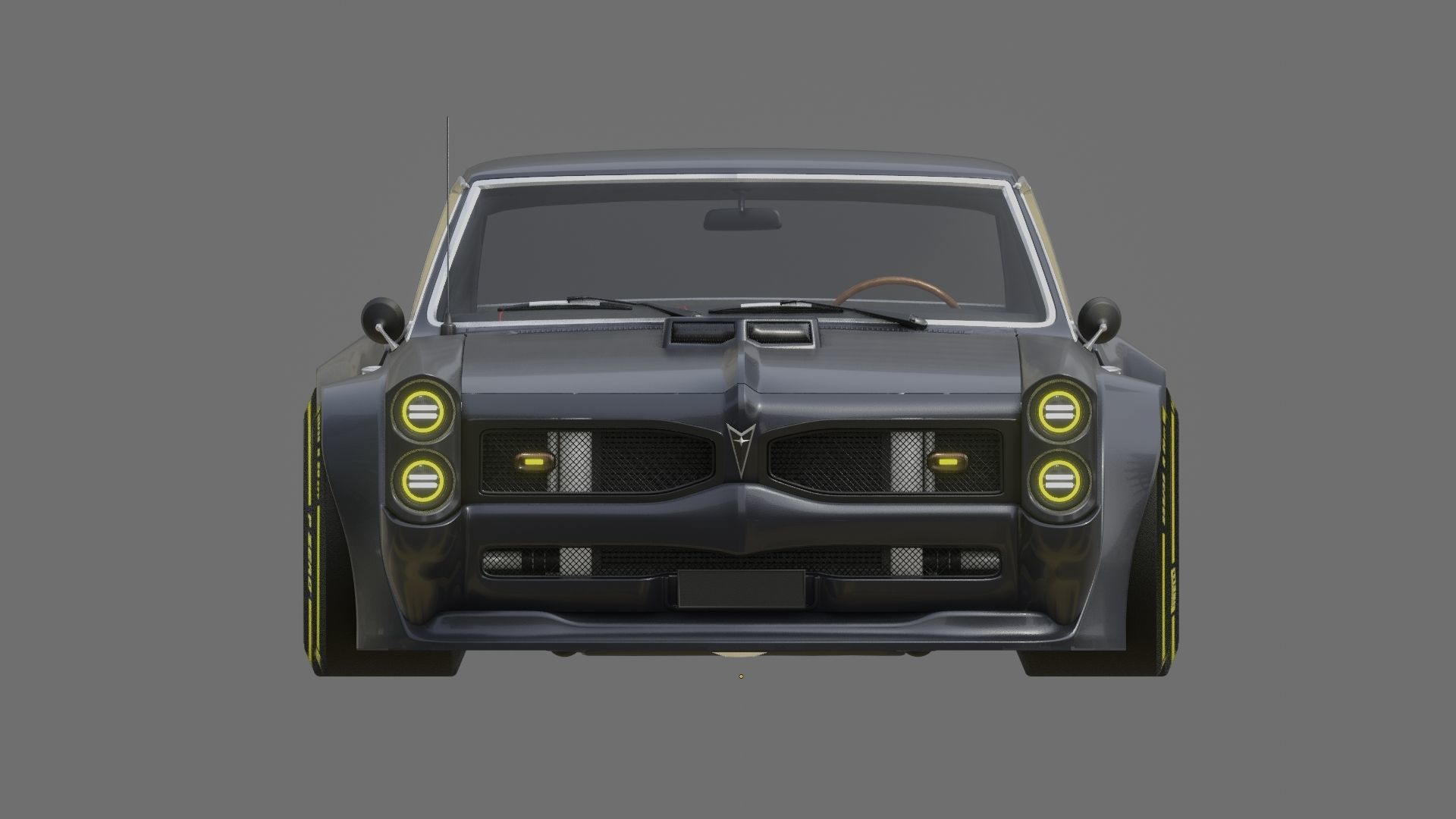 Pontiac GTO Custom Kit 3D model_2
