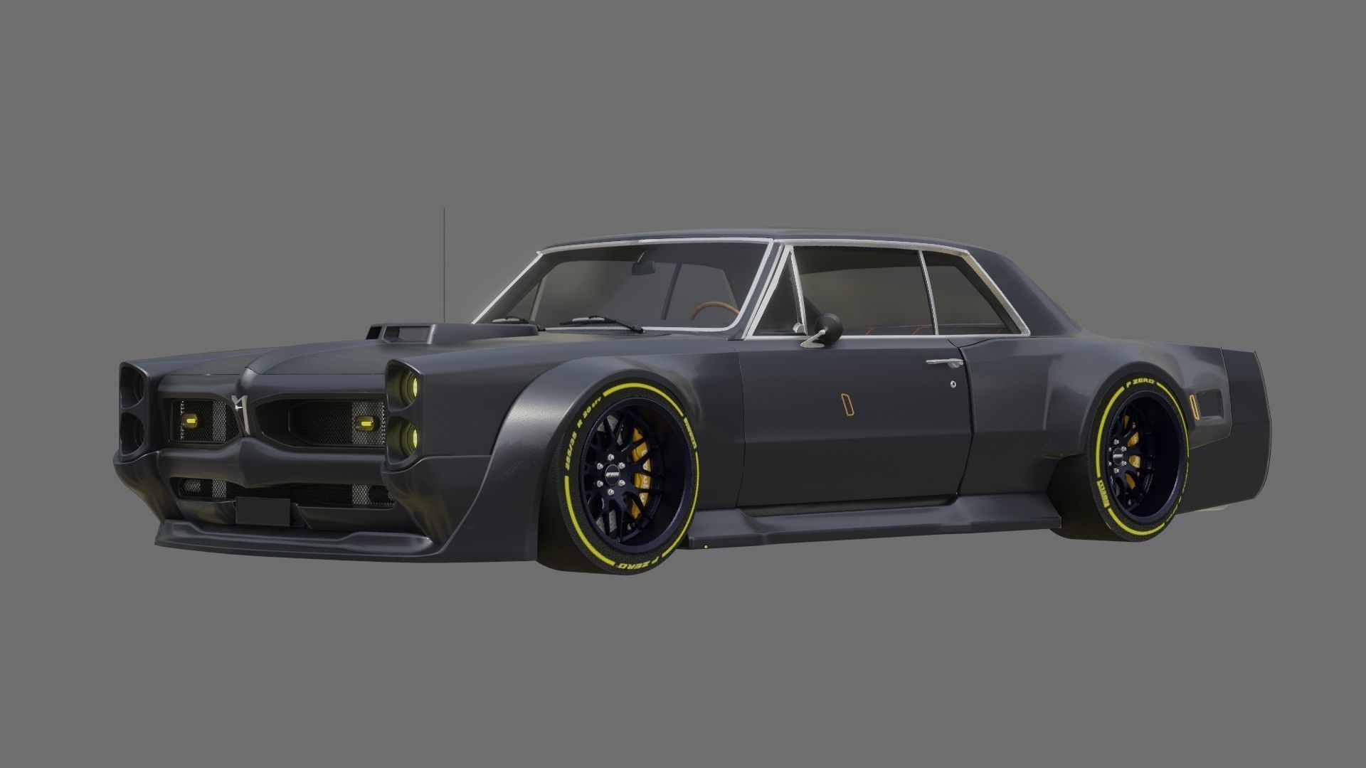 Pontiac GTO Custom Kit 3D model_6