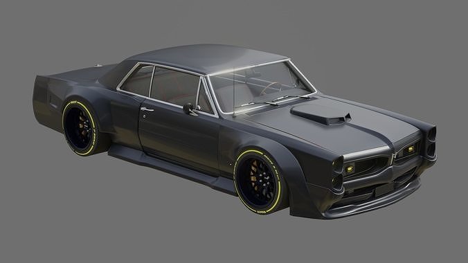 Pontiac GTO Custom Kit 3D model
