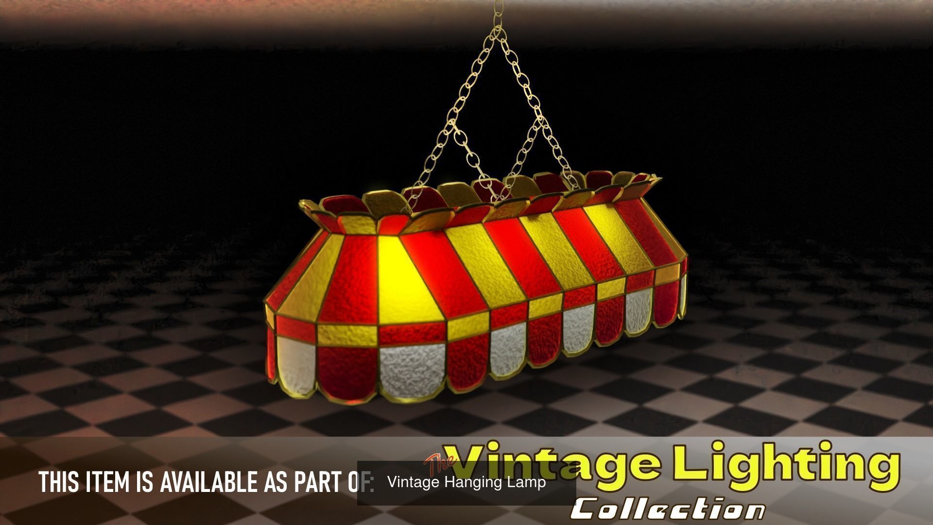 Vintage Lighting 3D Model Collection_4