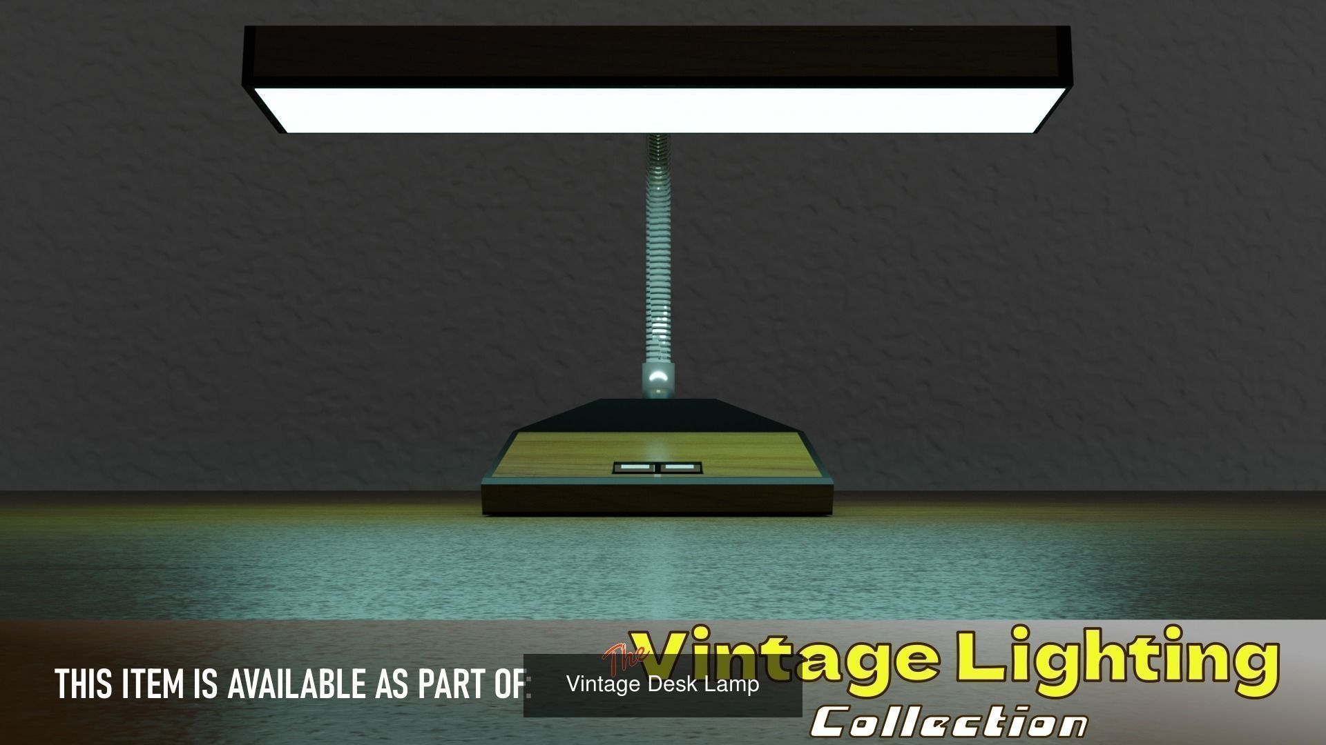 Vintage Lighting 3D Model Collection_5