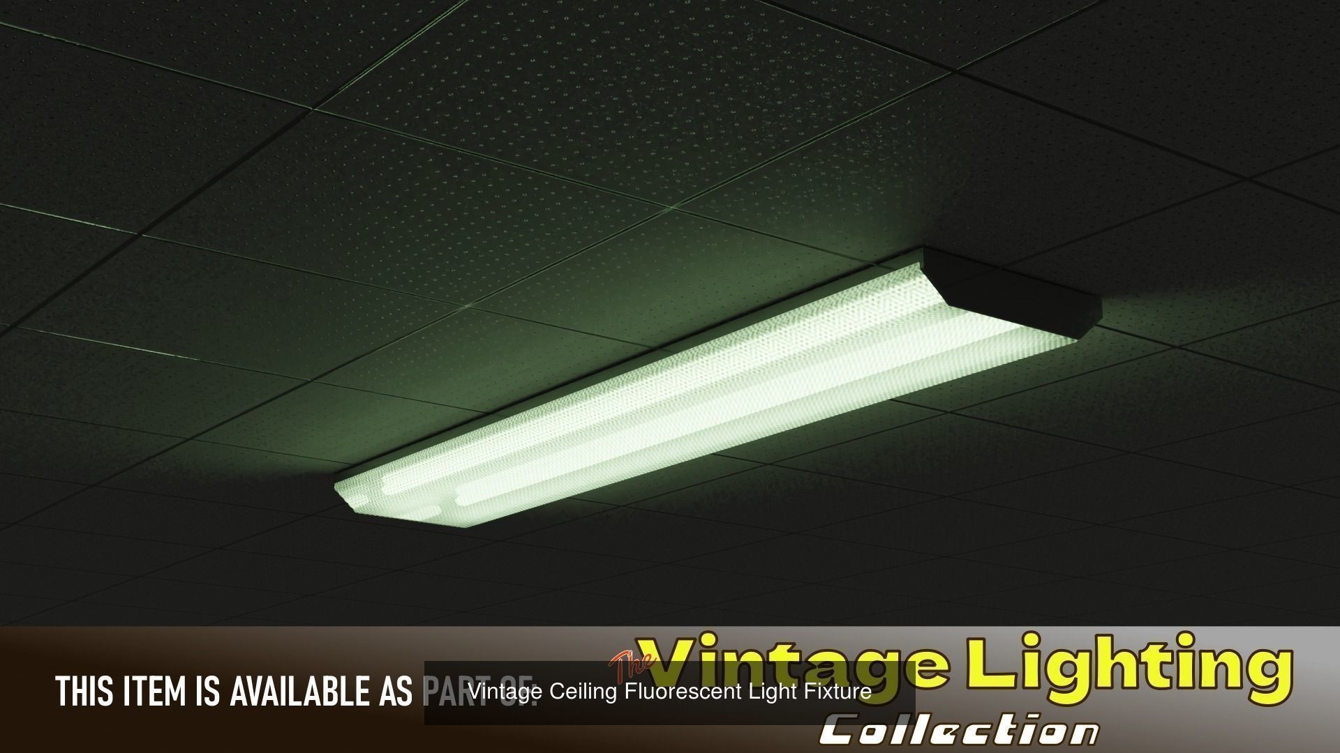 Vintage Lighting 3D Model Collection_1