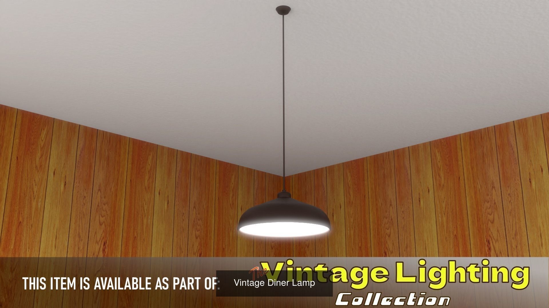 Vintage Lighting 3D Model Collection_2