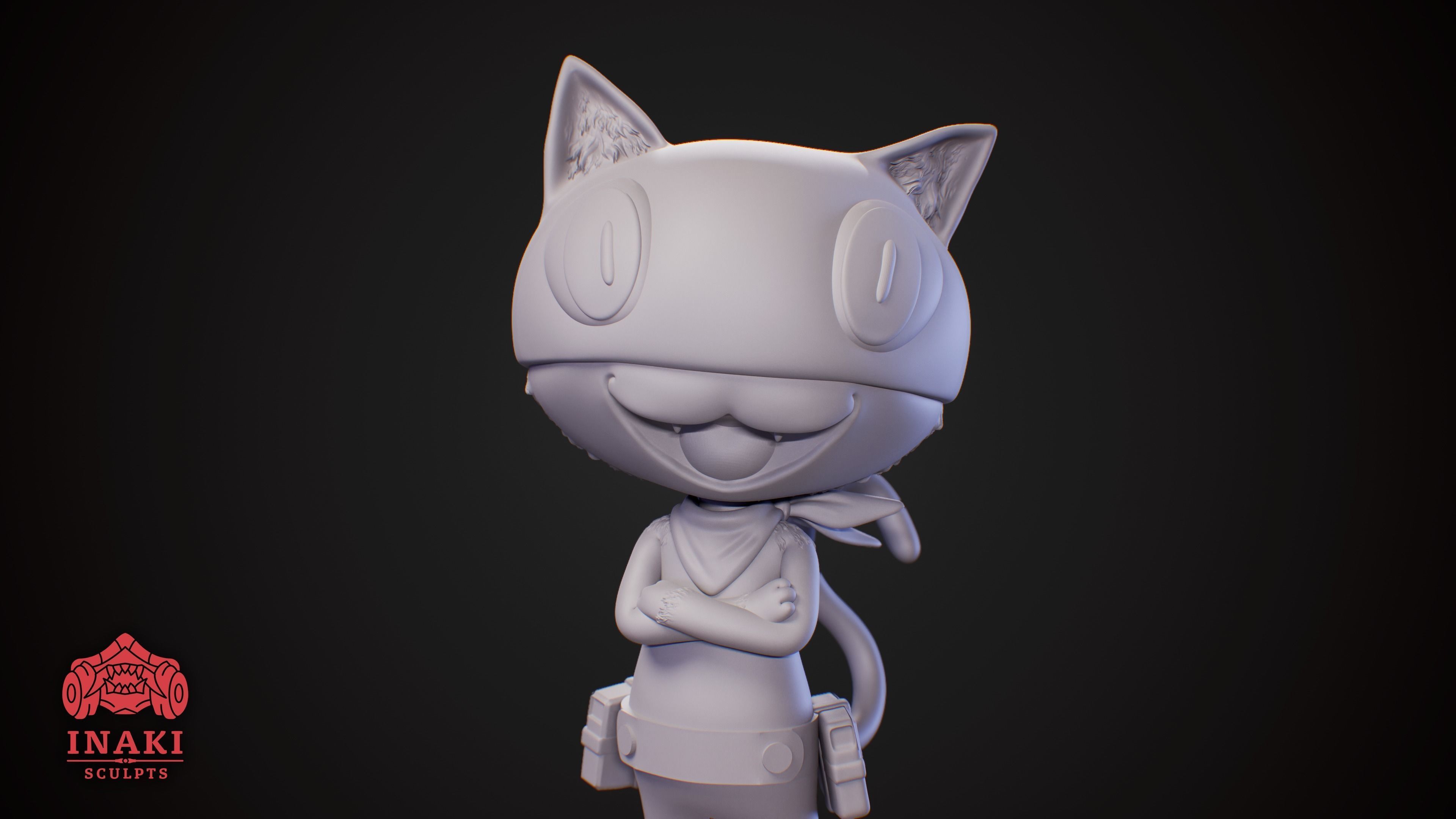 Morgana - Persona 5 3D print model_2